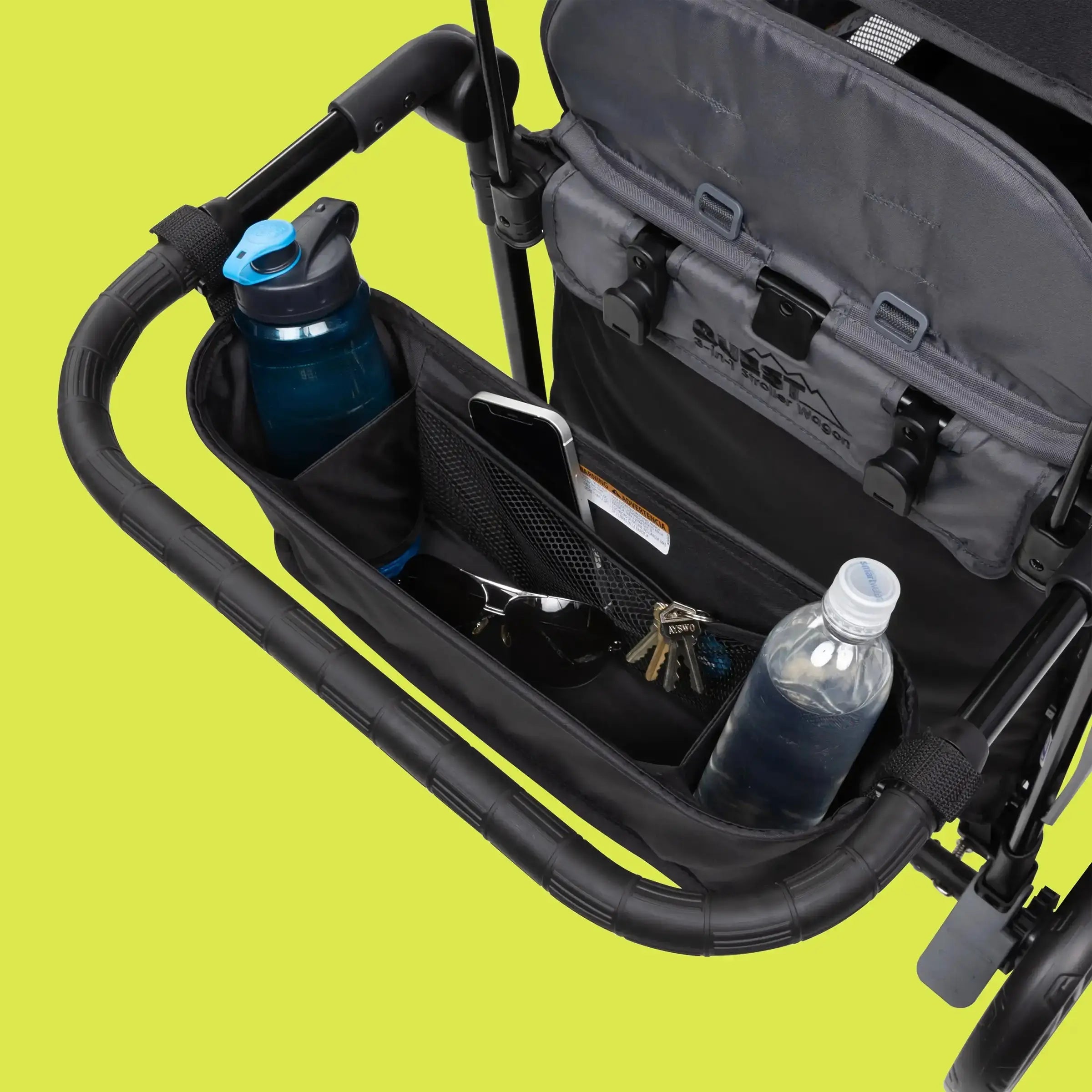 Quest 3-in-1 Stroller Wagon - Desert Black (Walmart Exclusive) | Versatile Baby Stroller & Wagon Combo for Shopping, Beach Trips & Family Outings