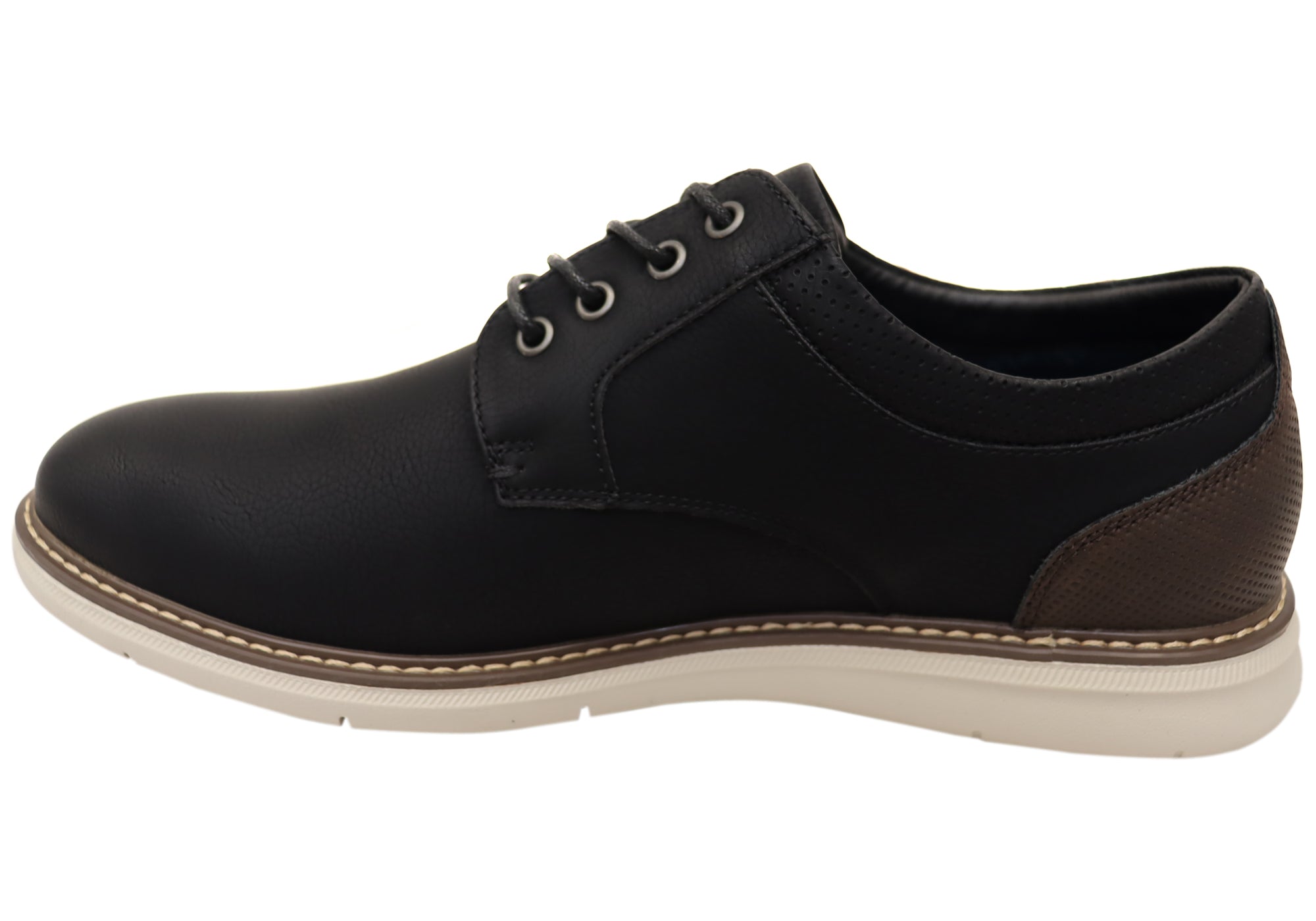 Nunn Bush by Florsheim Men's EE Extra Wide Chase Plain Oxford Shoes - Comfortable Dress Shoes for Work, Office & Formal Occasions