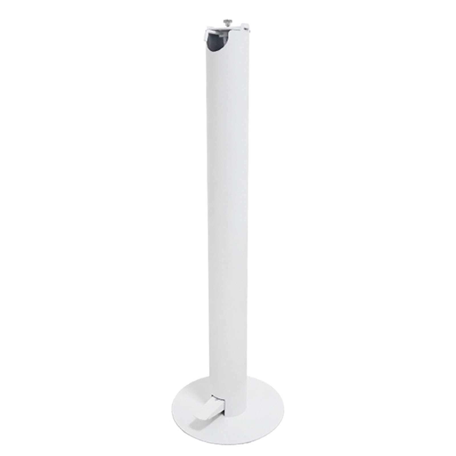 Touchless Hand Sanitizer Dispenser Stand with Foot Pedal - Freestanding Automatic Soap Holder for Home & Office - White | Ideal for Kitchen, Bathroom, Entryway & High-Traffic Areas