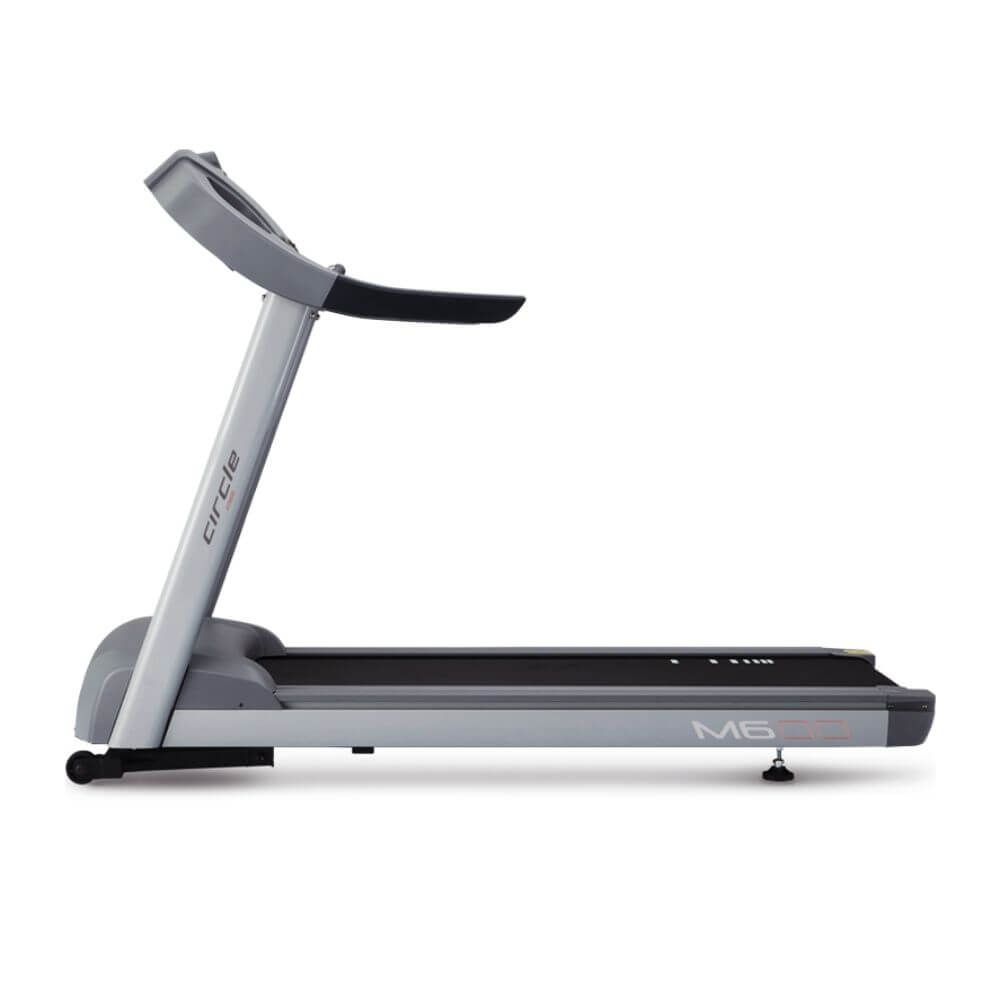 Circle Fitness M6 Light Commercial Treadmill - Heavy Duty Home & Gym Use with Incline, Bluetooth, and Heart Rate Monitor - Perfect for Cardio, Running, and Walking Workouts