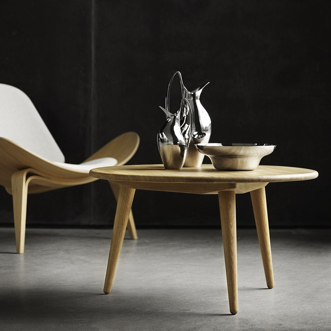 CH008 Coffee Table by Hans J. Wegner - Mid-Century Modern Teak Wood Side Table for Living Room, Lounge & Office Decor