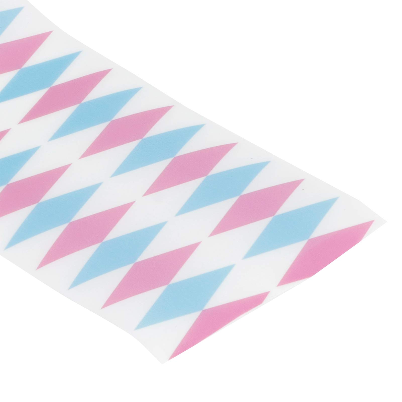 Decorative Mousse Cake Collar Wrap - 2Pcs Patterned Edge Wrapping Tape for Professional Mousse Cakes | Perfect for Baking, Cake Decorating & Dessert Presentation