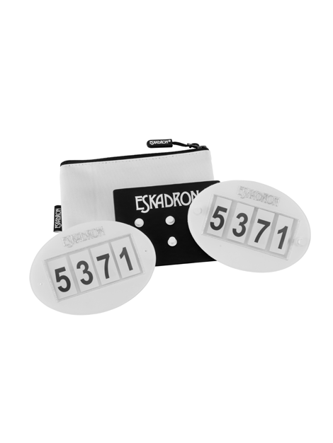 Eskadron Pin on Saddle Number - Pack of 2 | Horse Riding Competition & Show Jumping Accessories for Equestrian Sports
