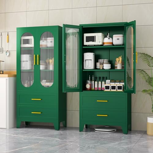 2drawer-green
