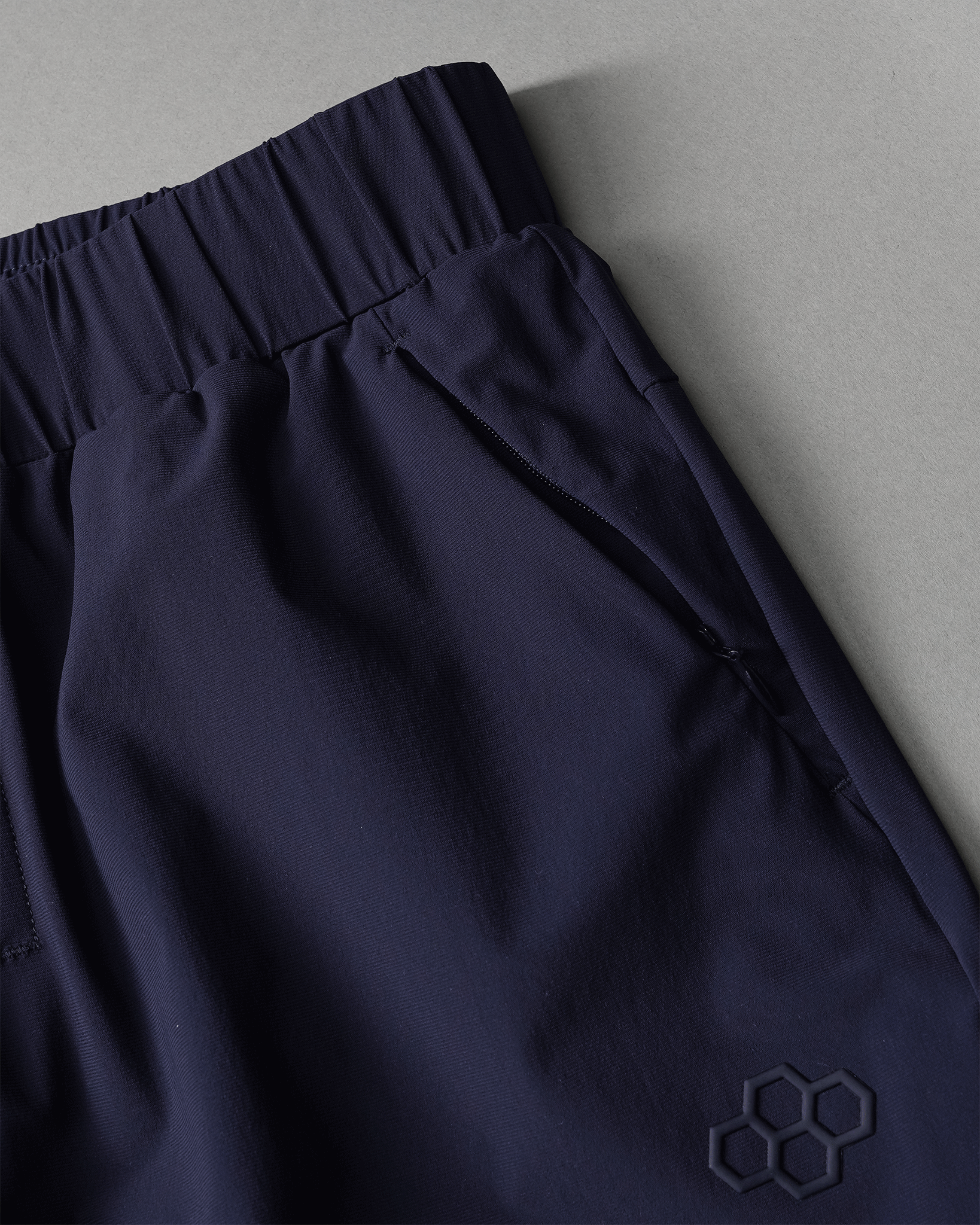RUDIS Lightweight Tech Jogger Pants for Men - Breathable Comfortable Athletic Running Pants in Navy Blue - Perfect for Gym, Workout & Casual Wear