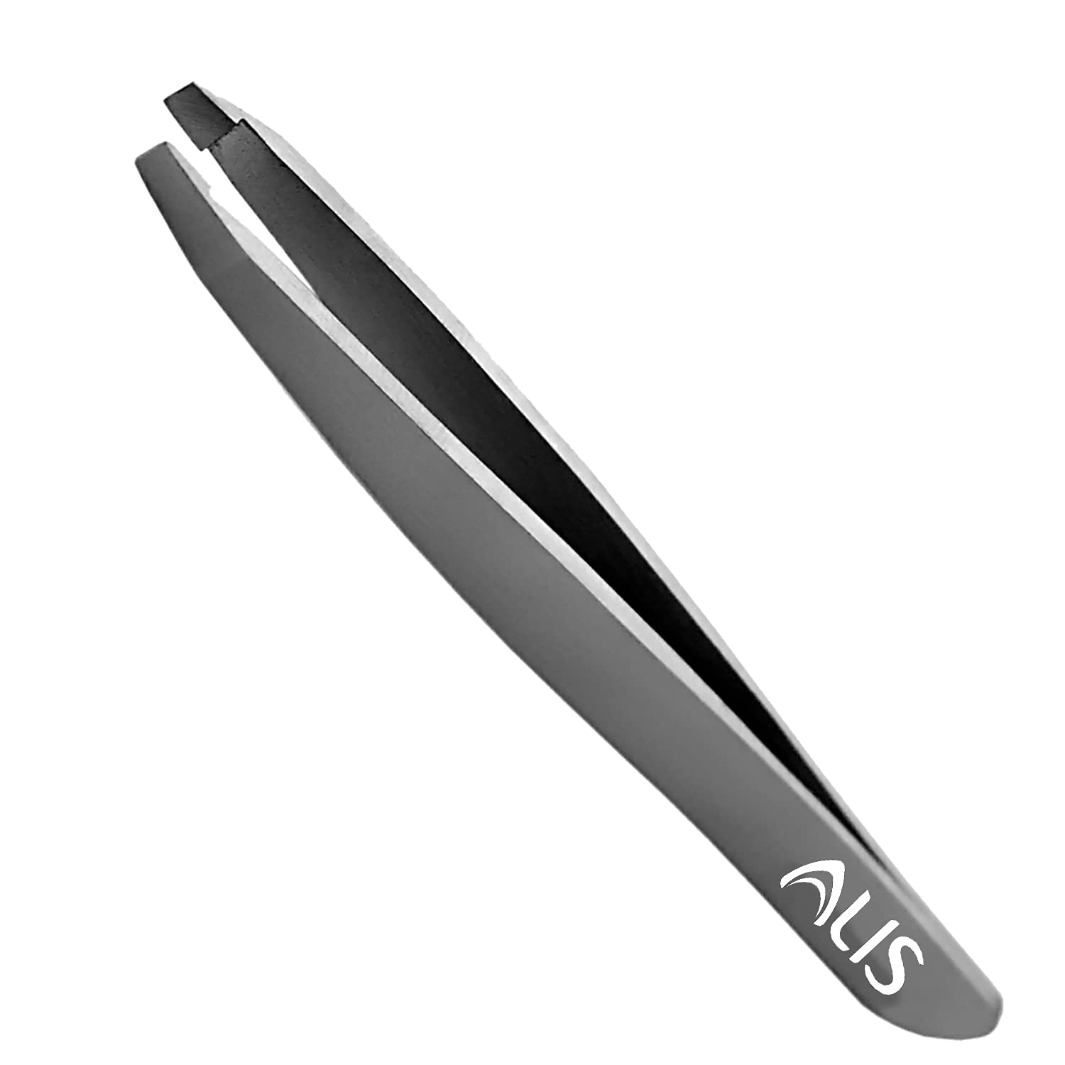 Precision Stainless Steel Square Flat Tip Tweezers for Eyebrows, Eyelash Extensions & Hair Removal - Professional Beauty Tool for Eyebrow Shaping, Splinter & Blackhead Removal - Perfect for Daily Beauty Routine, Salon Use & Travel Makeup Kit