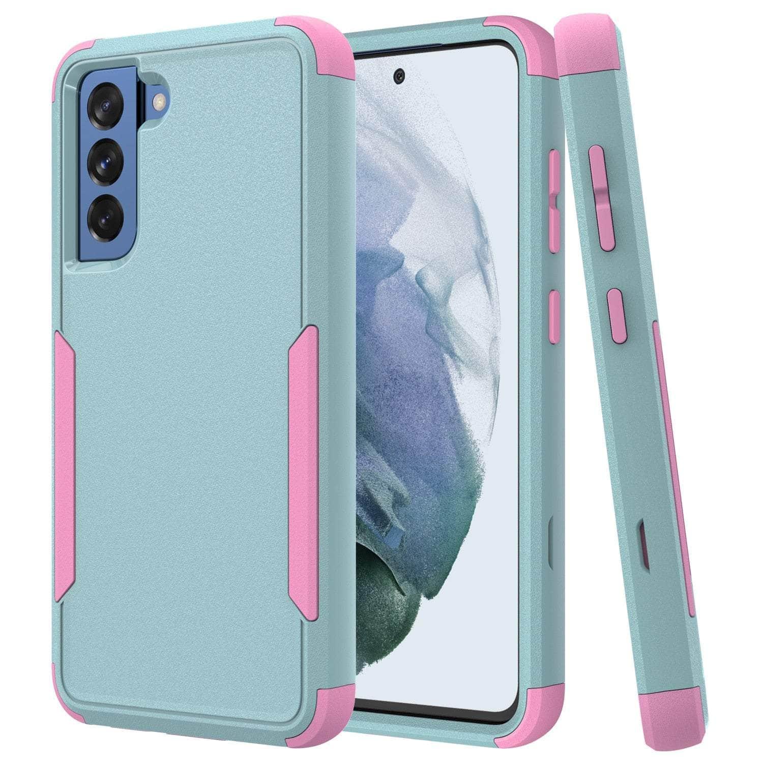 3 Layer Shockproof Armor Case for Samsung Galaxy S22 Ultra - Heavy Duty Front Protection Bumpers | Perfect for Outdoor Activities, Sports & Daily Use