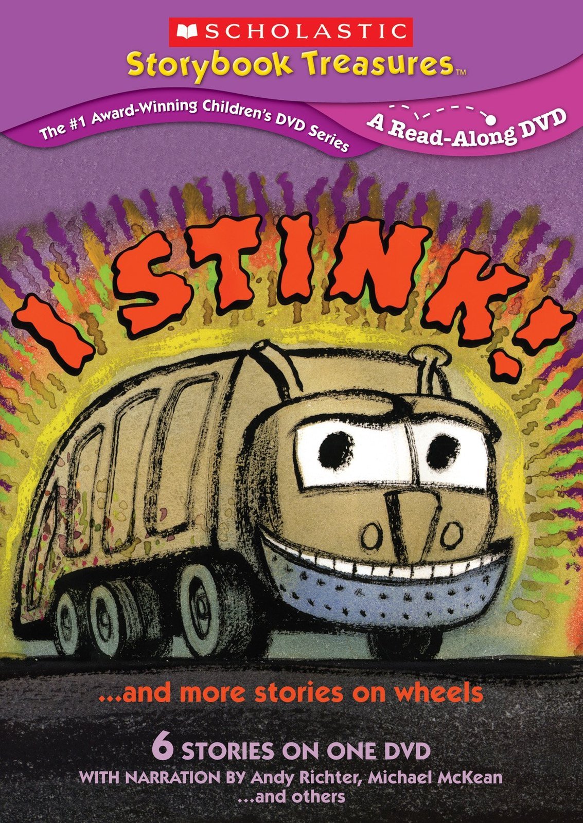 I Stink! DVD & More Wheel-Themed Story Collection – Fun Educational Videos for Kids, Perfect for Home Learning and Road Trips