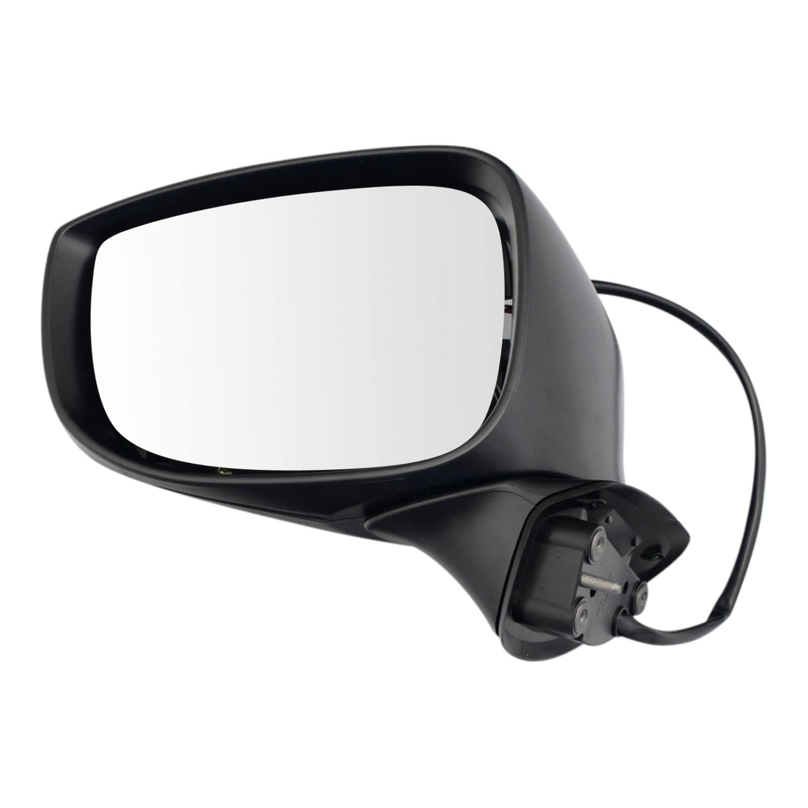 Heated Manual Folding Left Side Mirror Replacement for 2016-2020 Mazda CX-9 & 2017-2020 CX-5 - No Blind Spot Indicator - Part # MA1320195 MA1320249 MA1324106 - Perfect for Winter Driving & Parking Safety