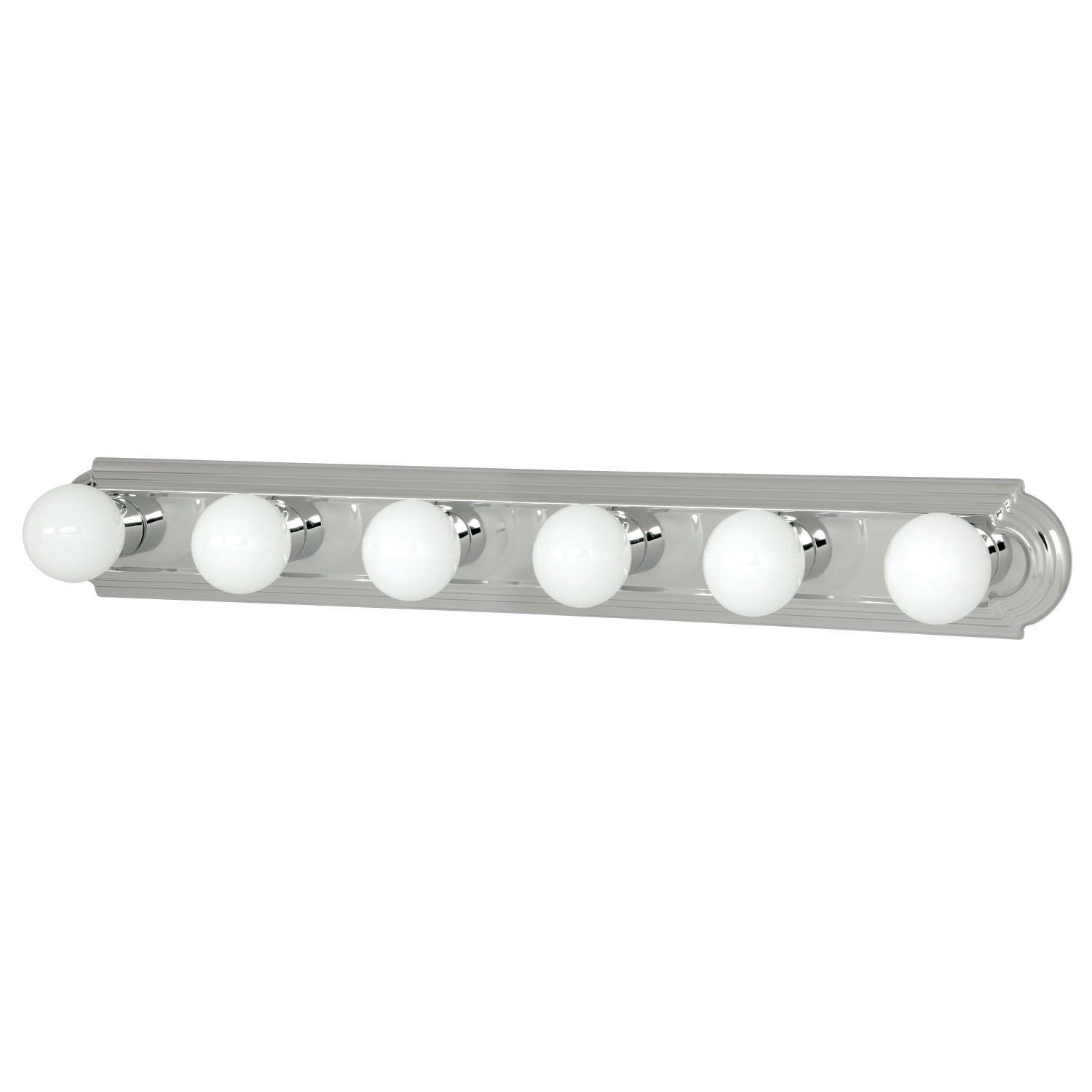 Capital Lighting Six Light Vanity Bathroom Light Fixture - Modern LED Wall Sconce for Bathroom, Bedroom & Dressing Room - Perfect for Makeup, Shaving & Ambient Lighting