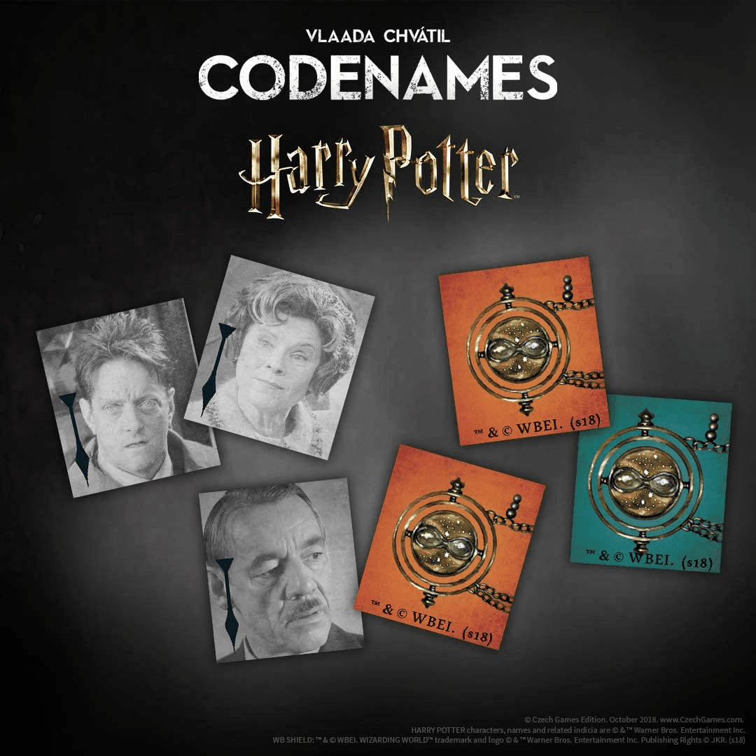 Codenames Harry Potter Board Game - Cooperative Word Association Game for Adults & Teens - Perfect for Game Nights, Parties & Family Gatherings