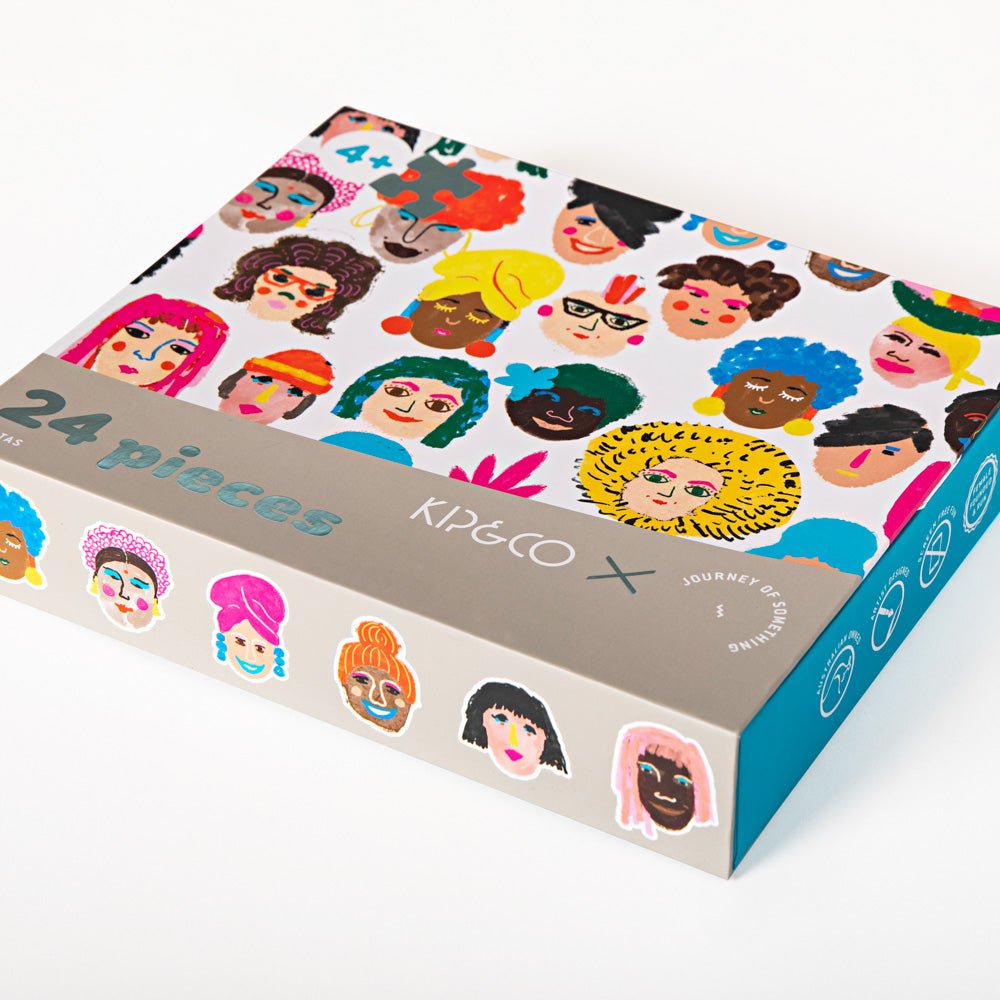 24-Piece Kids Puzzle Set - Fun and Educational Sistas Puzzle for Children - Perfect for Family Game Night, Birthday Gifts, and Early Learning Activities