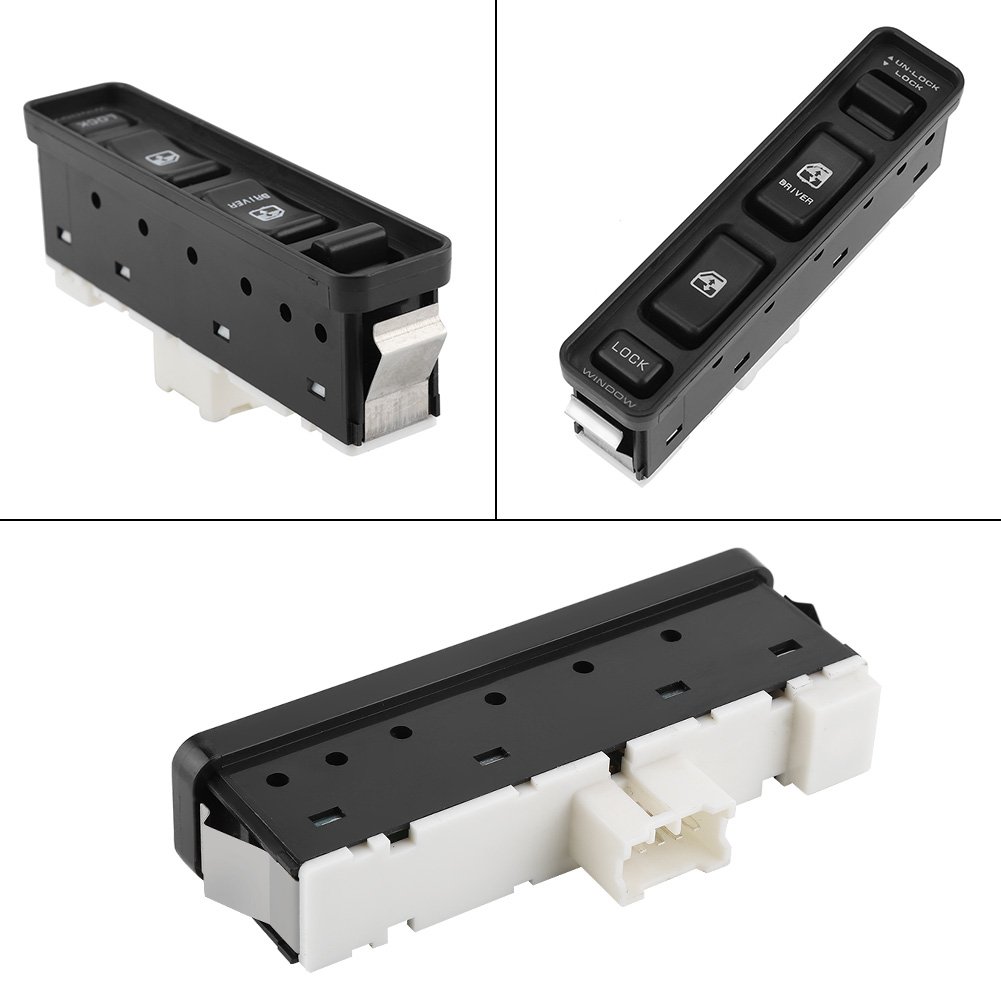 KIMISS Master Power Window Switch Regulator Control Switch for Suzuki Vitara ET TA SUV - Car Window Control Button Replacement - Perfect for Driver Side Window Repair & Auto Maintenance