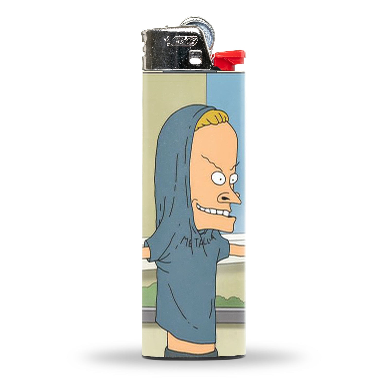 Beavis Lighter - Windproof Refillable Butane Lighter for Camping, Hiking & Outdoor Adventures