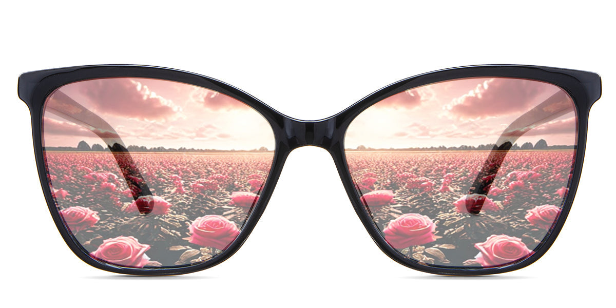 Kimberly Women's Prescription Tinted Glasses - Stylish & UV Protection for Reading, Driving & Outdoor Activities