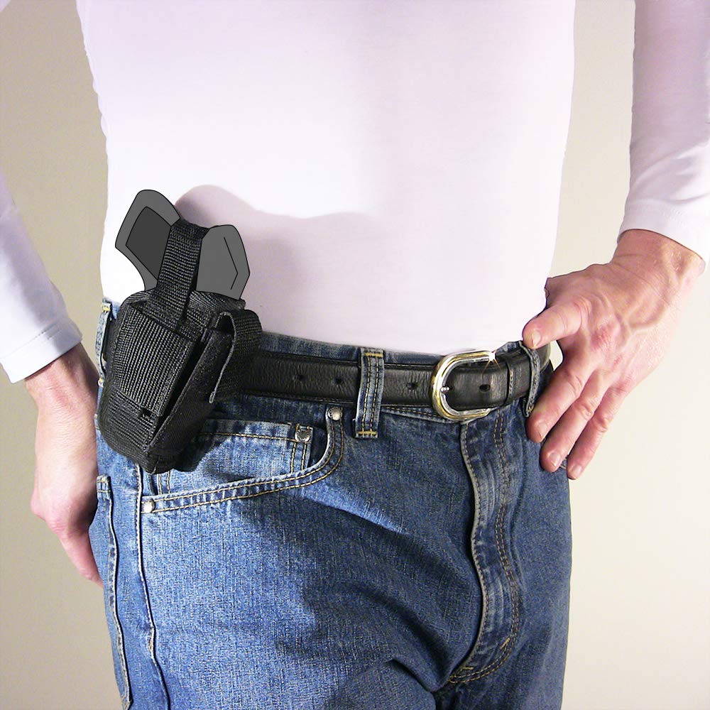 Sig Sauer P238 Belt Side Holster with Viridian Laser - Perfect for Concealed Carry & Everyday Use
