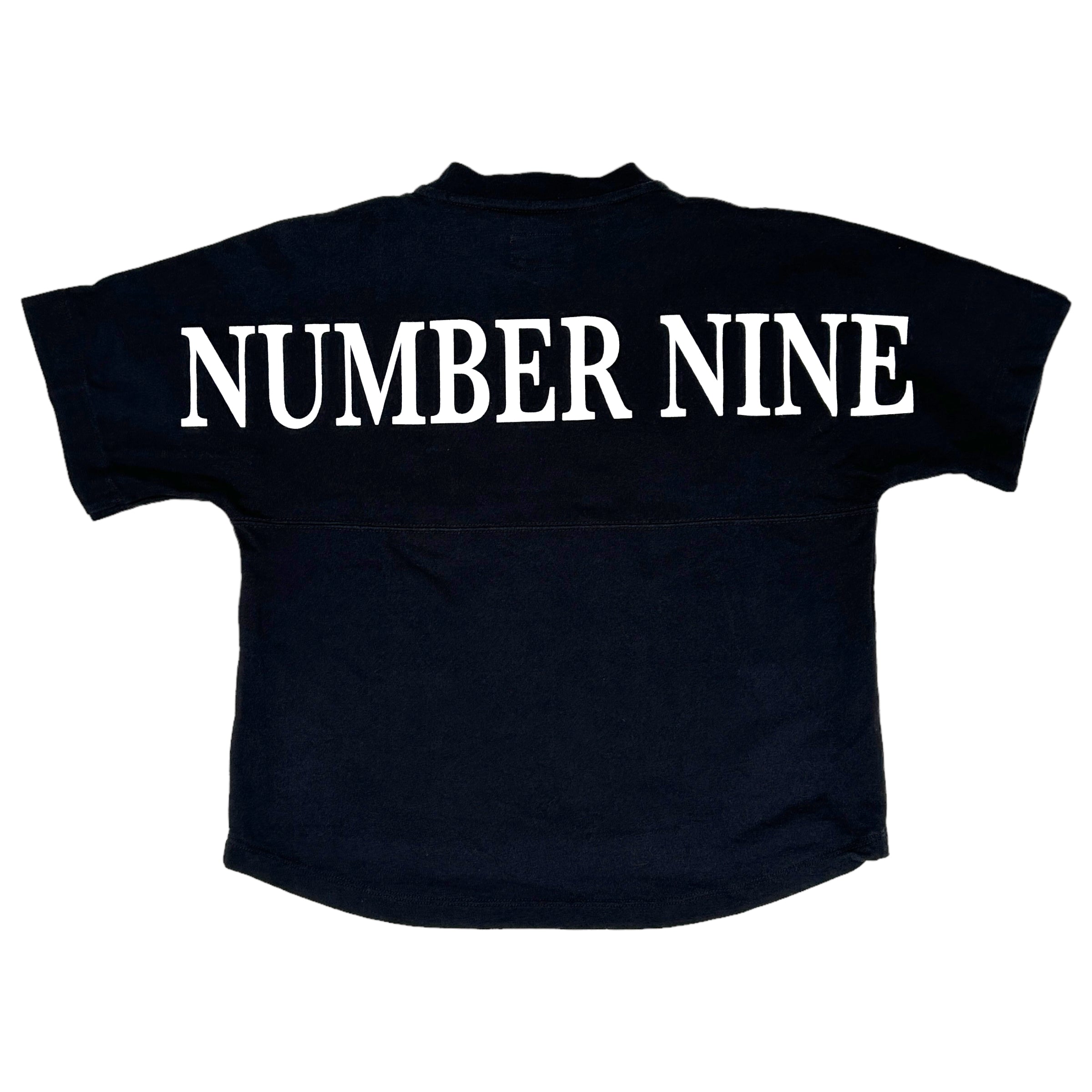 NUMBER(N)INE Women's Graphic Back Print T-Shirt | Vintage Streetwear Fashion | Casual Outfit & Street Style Essential