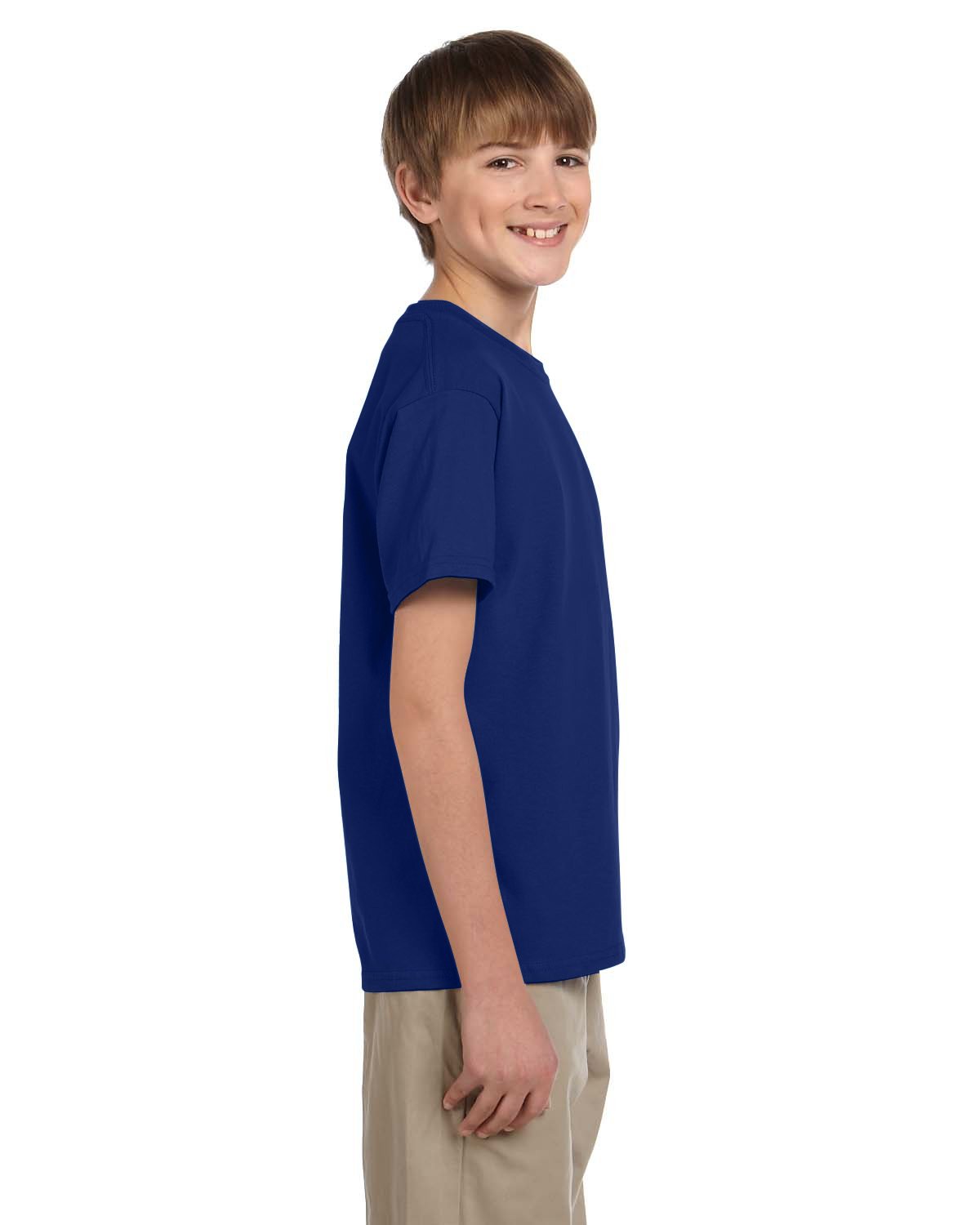 Fruit of the Loom Boys' T-Shirts Pack - 100% Cotton Comfort Fit Crewneck Tees for School, Play & Everyday Wear