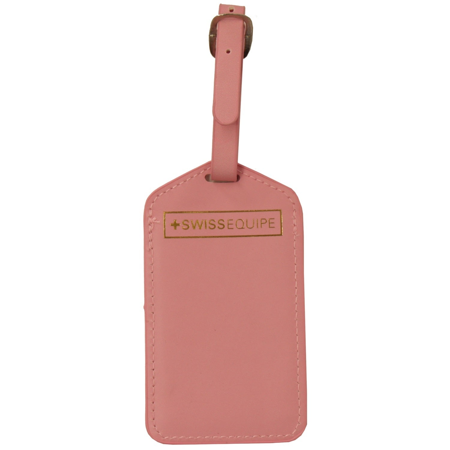 Swiss Equipe SA 04 P Pink Luggage Tag - Durable Travel ID Tag for Suitcases, Bags & Backpacks - Perfect for Airports, Hotels & Business Trips