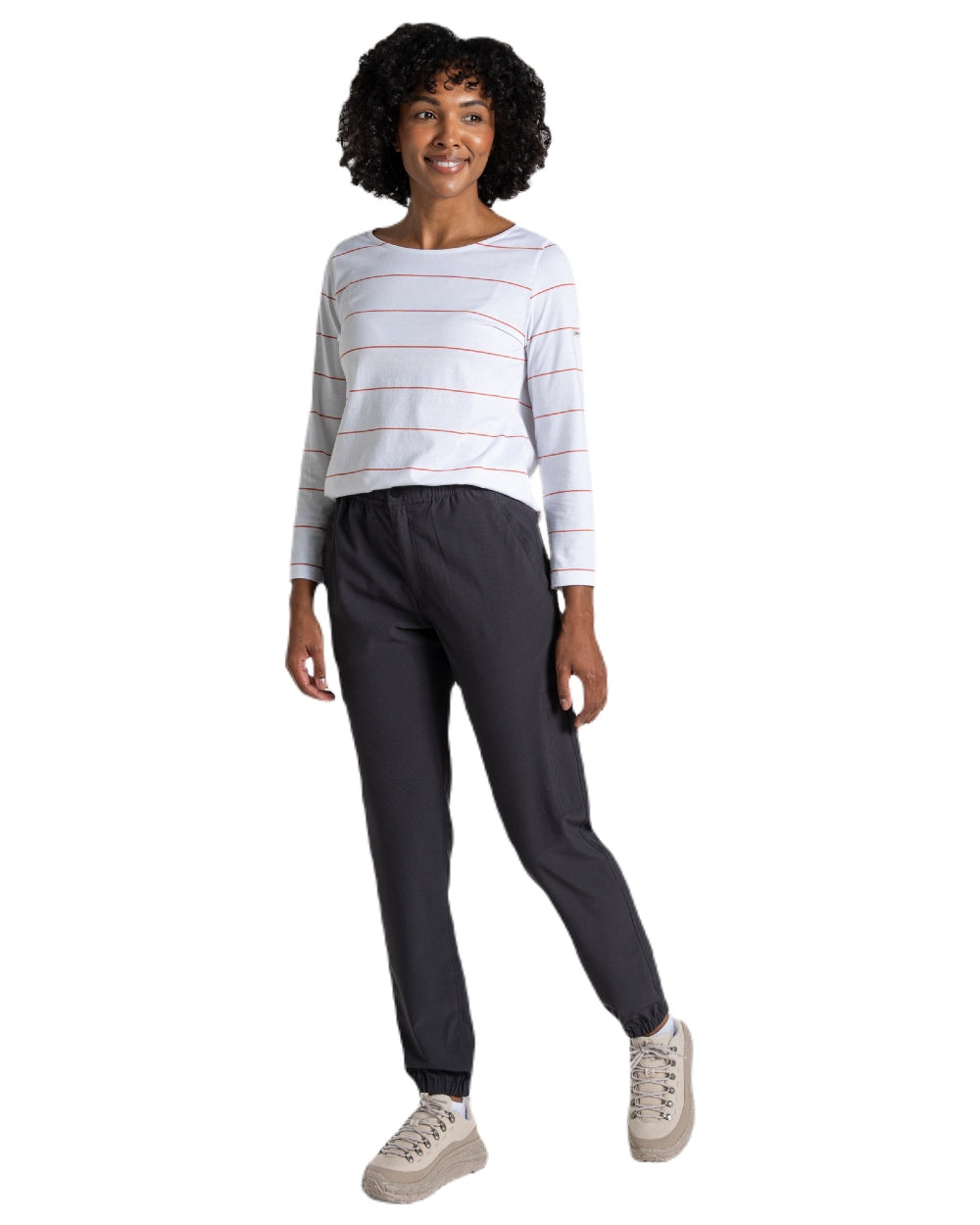 Craghoppers Women's NosiLife Lola Trousers - Lightweight Travel Pants for Hiking, Camping & Outdoor Adventures