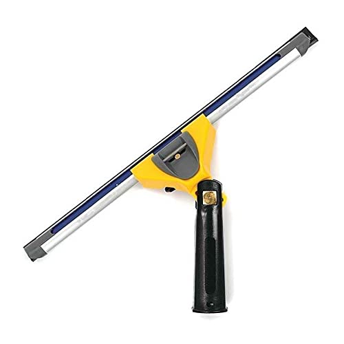 3X4 Swivel Window Squeegee - Professional Window Cleaning Tool with Ergonomic Handle for Streak-Free Glass, Mirrors, and Floors - Perfect for Home, Office, and Commercial Use