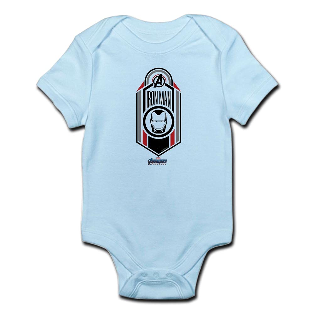 Iron Man Logo Baby Bodysuit - Cute Superhero Infant Romper for Boys & Girls | Perfect for Cosplay, Birthday Gifts & Comic-Themed Outfits