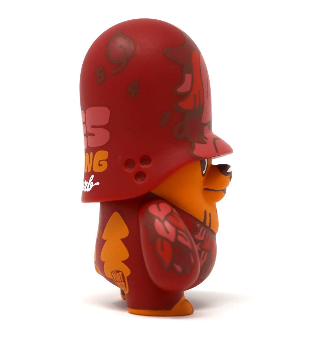 4 Teddy Troops 2.0 Series 02 Greenling Trooper Collectible Plush Toy - Limited Edition Color Variant for Display, Gift Giving & Teddy Bear Collections