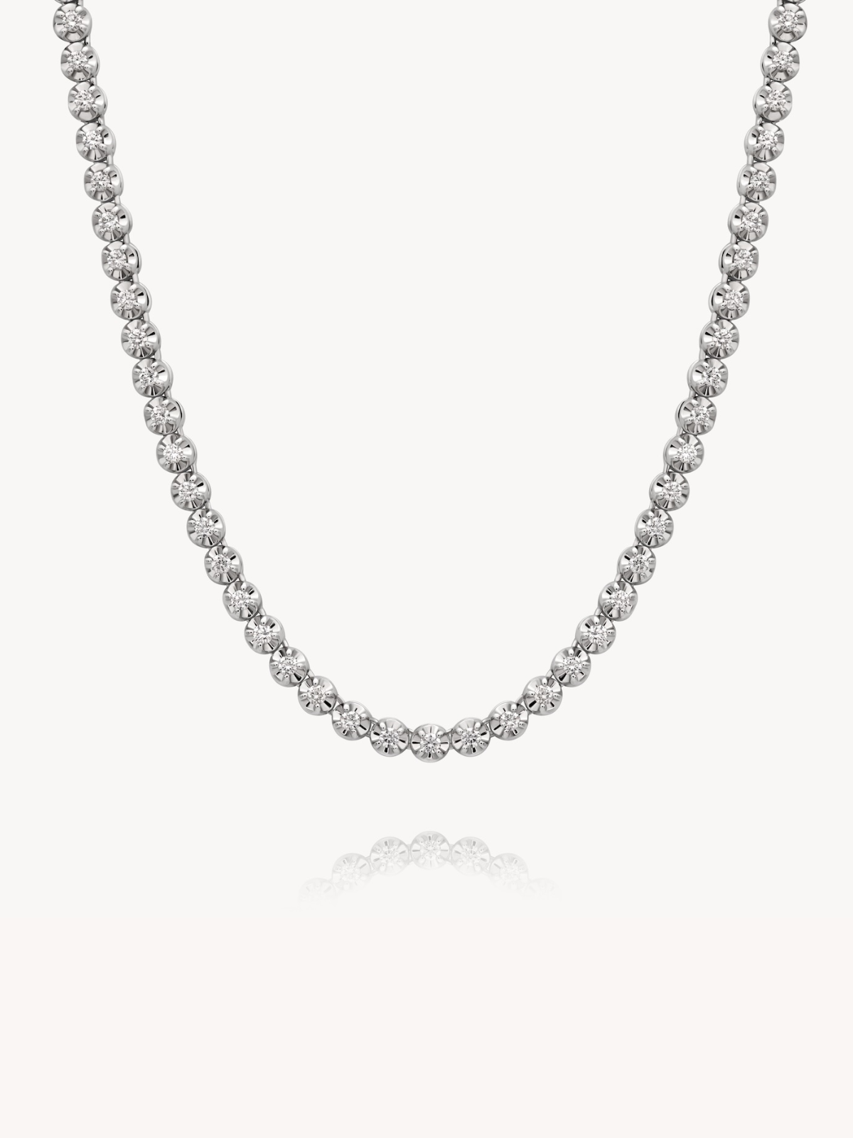 Buttercup Tennis Necklace - 14K Gold Plated Cubic Zirconia Tennis Chain for Women | Perfect for Weddings, Parties & Everyday Elegance