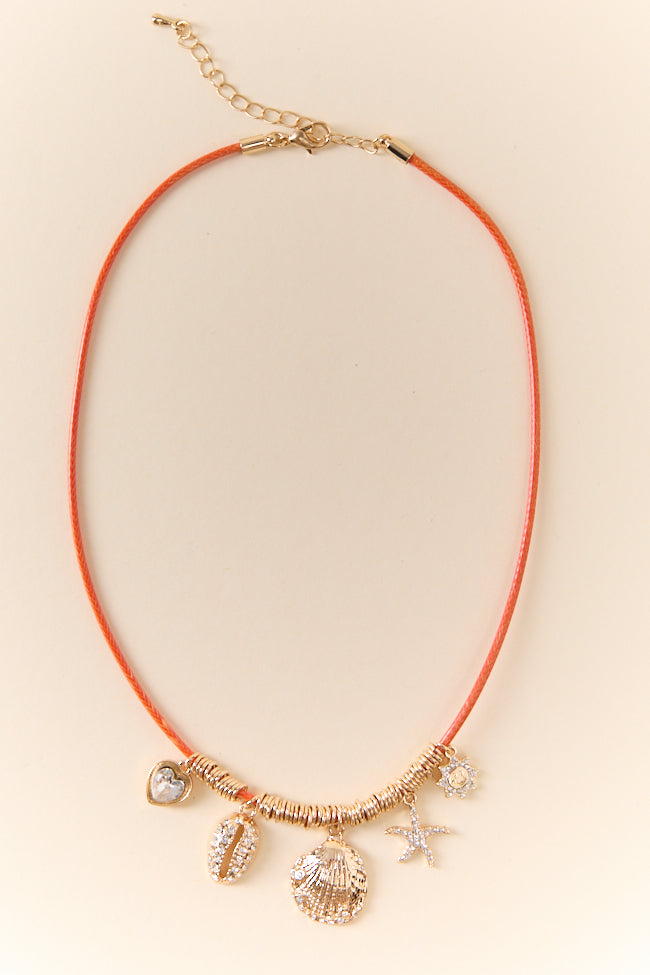 Stunning Sealife Charm Necklace - Ocean Inspired Jewelry for Women - Perfect for Beach Vacations & Summer Outfits
