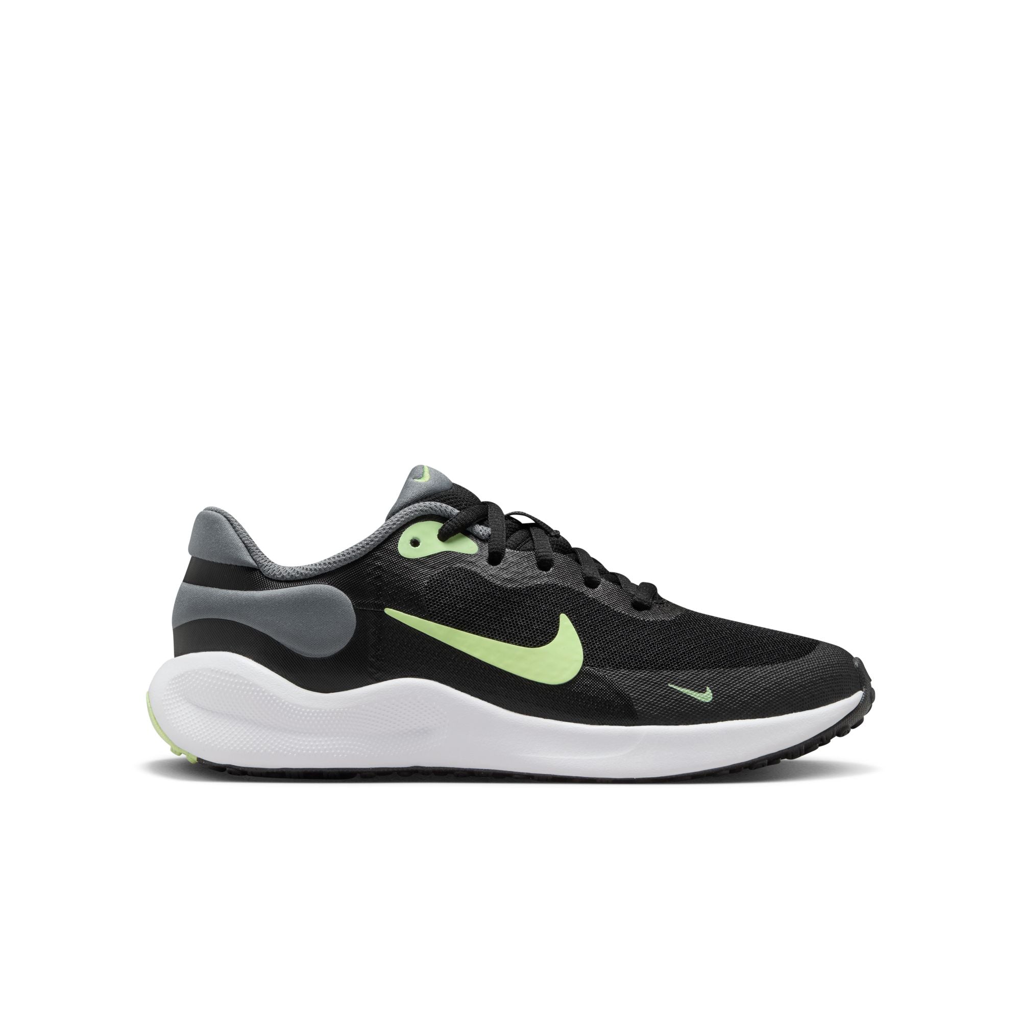 Nike Kids Revolution 7 Running Shoes for Boys - Lightweight Tie Lace Sneakers for School, Sports & Everyday Play