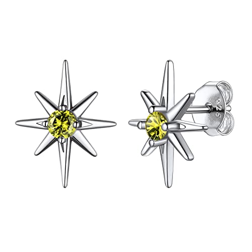earrings-08. August(Created Peridot)