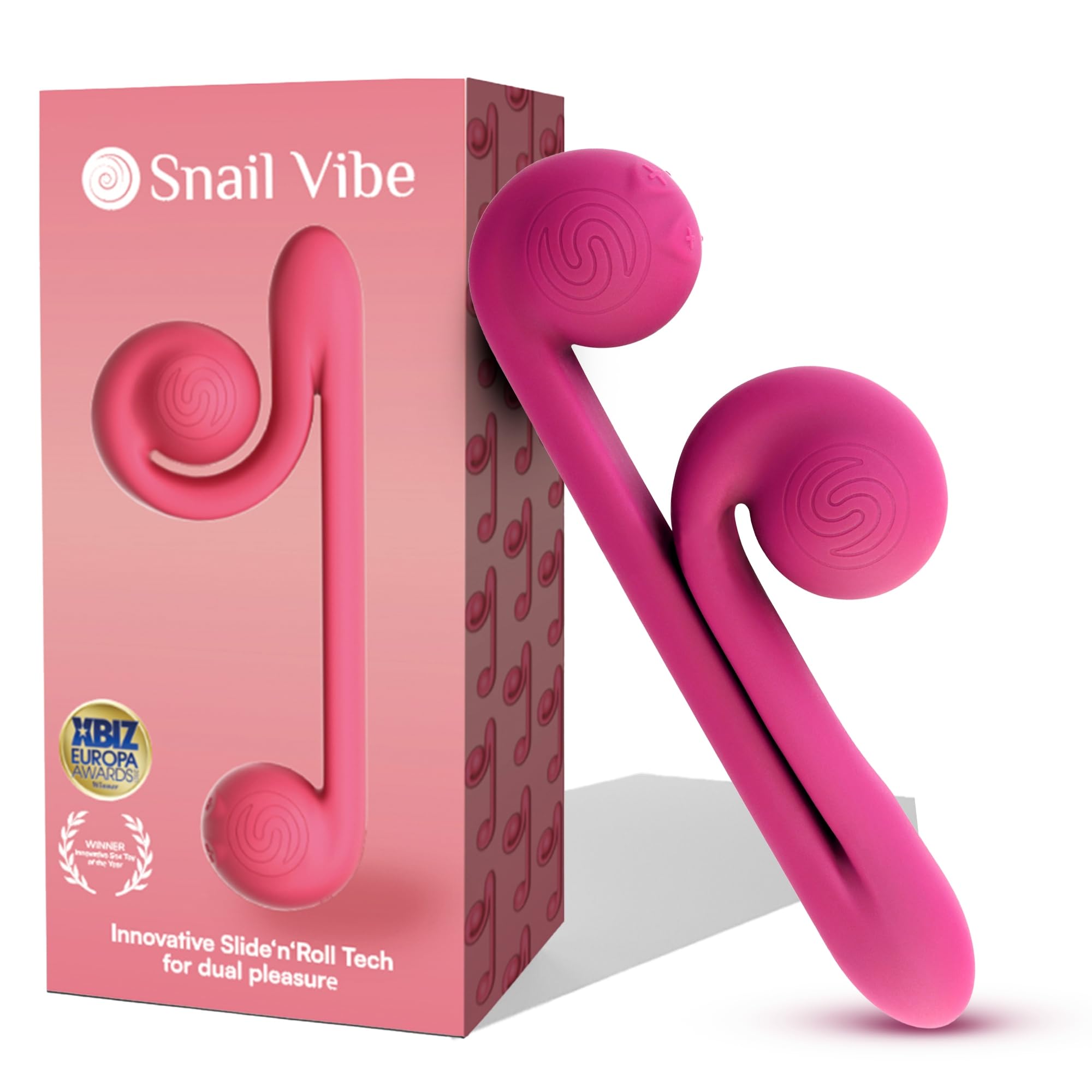 Rechargeable G-Spot Vibrator - Waterproof Silicone Adult Toy for Women, Powerful & Quiet Clitoral Stimulator with Ergonomic Angle (Pink) | Perfect for Solo Play, Couples Intimacy & Discreet Pleasure