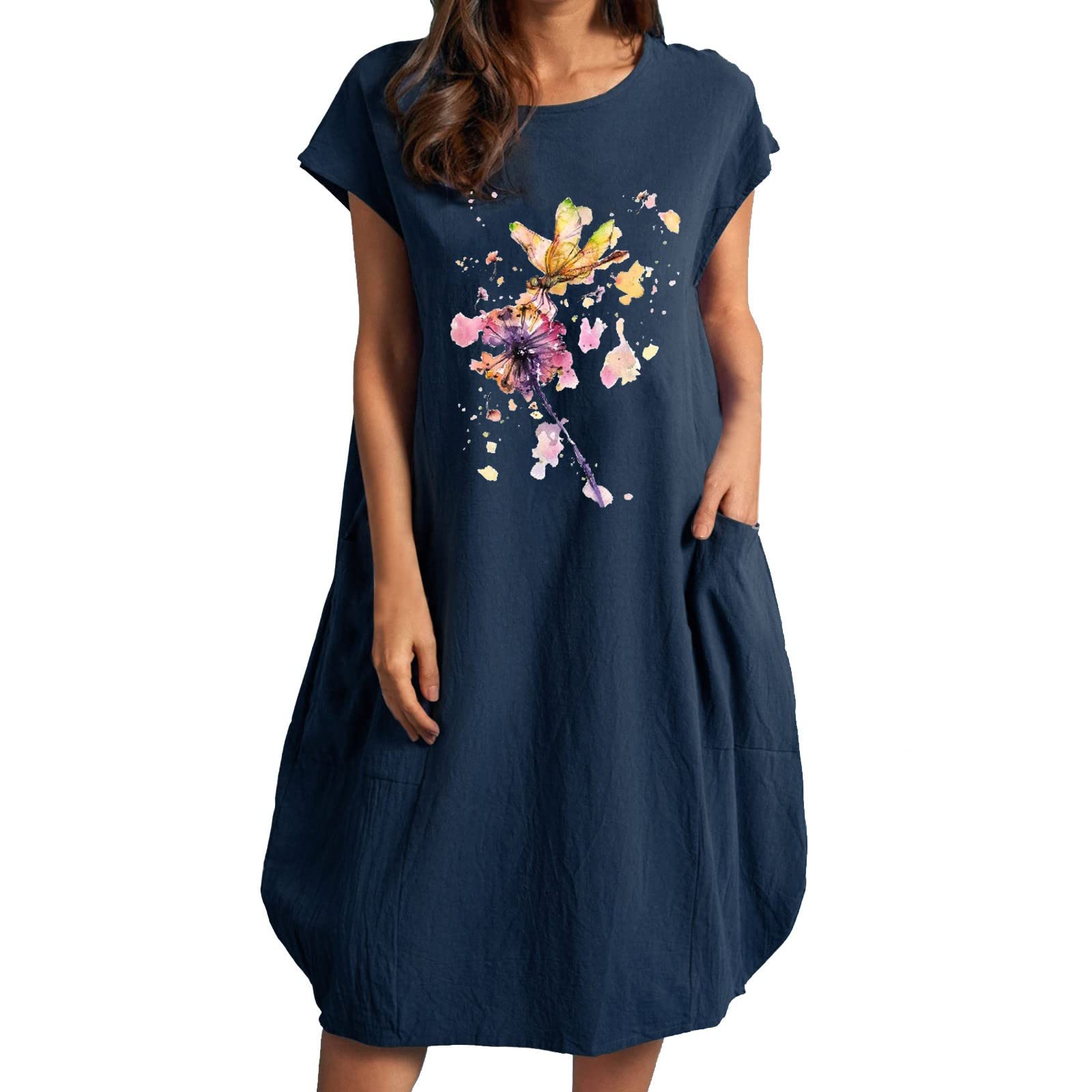 Elegant Women's Formal Dresses & Summer Casual T-Shirt Dresses - Beach Cover Up, Long Cami Midi Sundresses for Women | Perfect for Weddings, Parties, Beach Vacations & Everyday Wear