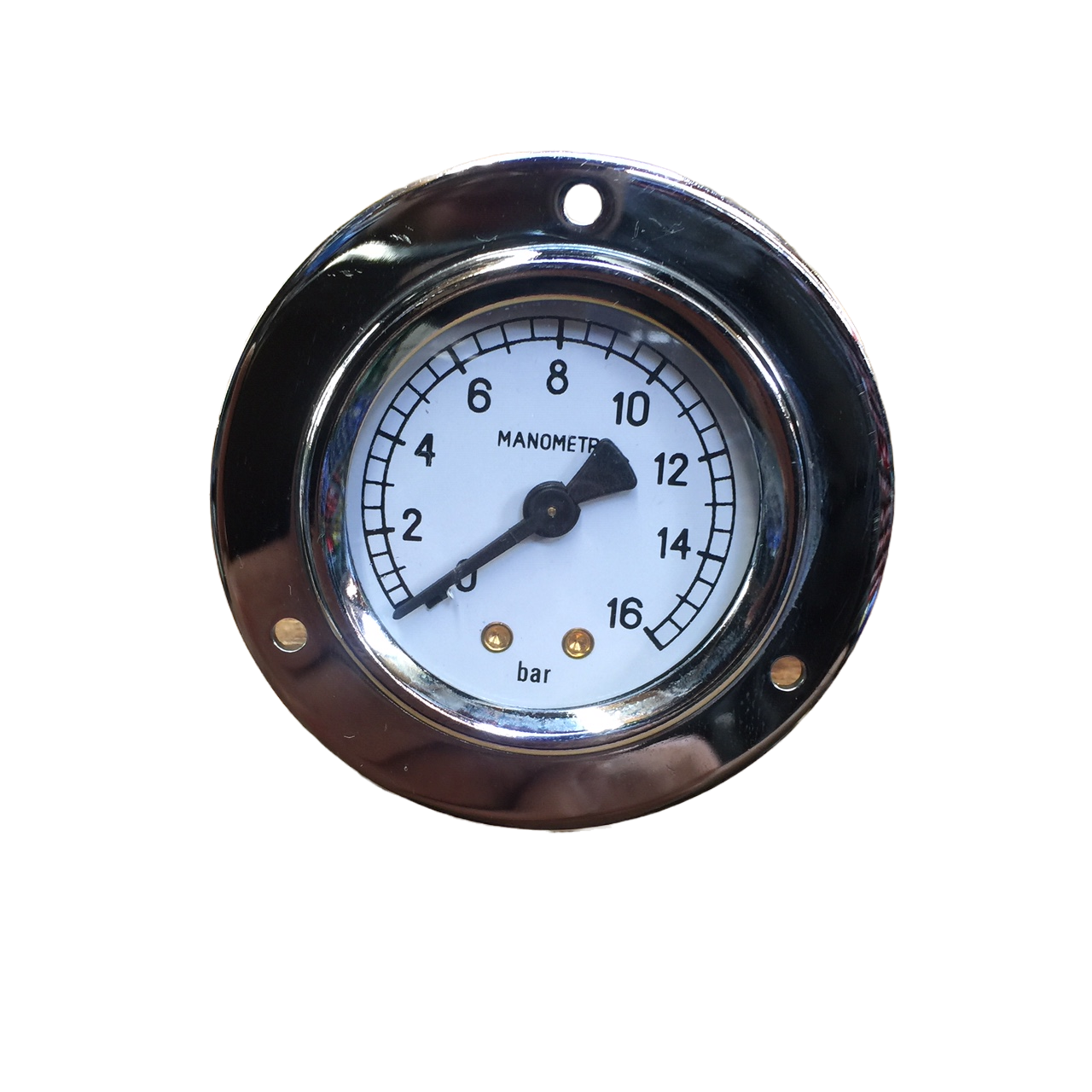 IZ PM58 IZZO Commercial Pressure Gauge 0-16 BAR - Accurate Industrial & HVAC System Monitoring Tool for Water, Air, and Gas Applications