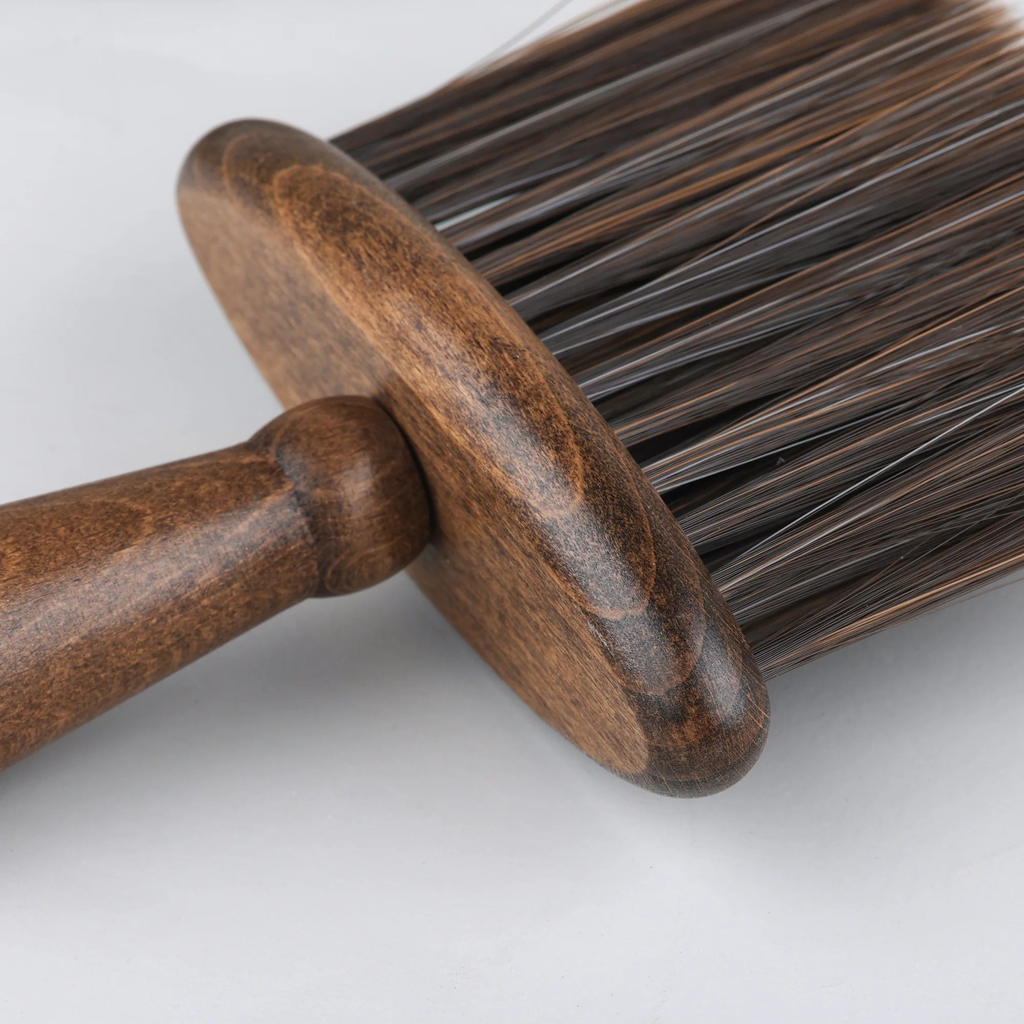 Premium Mahogany Wood Keyboard Cleaning Brush for Mechanical Keyboards - Gentle Dust Removal for Gamers, Typists & Office Use