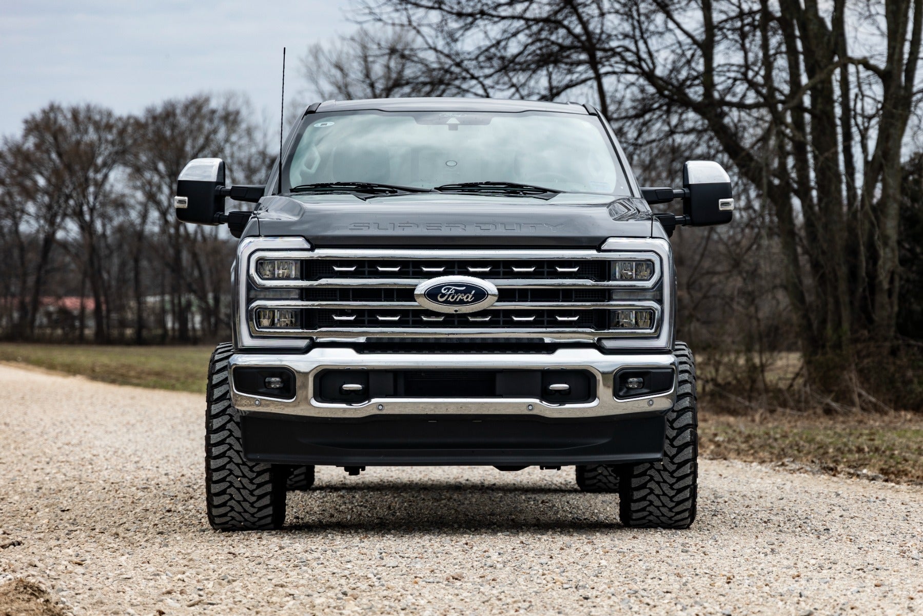2 Inch Leveling Kit with Track Bar Bracket for Ford F-250/F-350 Super Duty (2017-2025) | Heavy-Duty Suspension Lift | Off-Road & Towing Upgrade | Model 51017