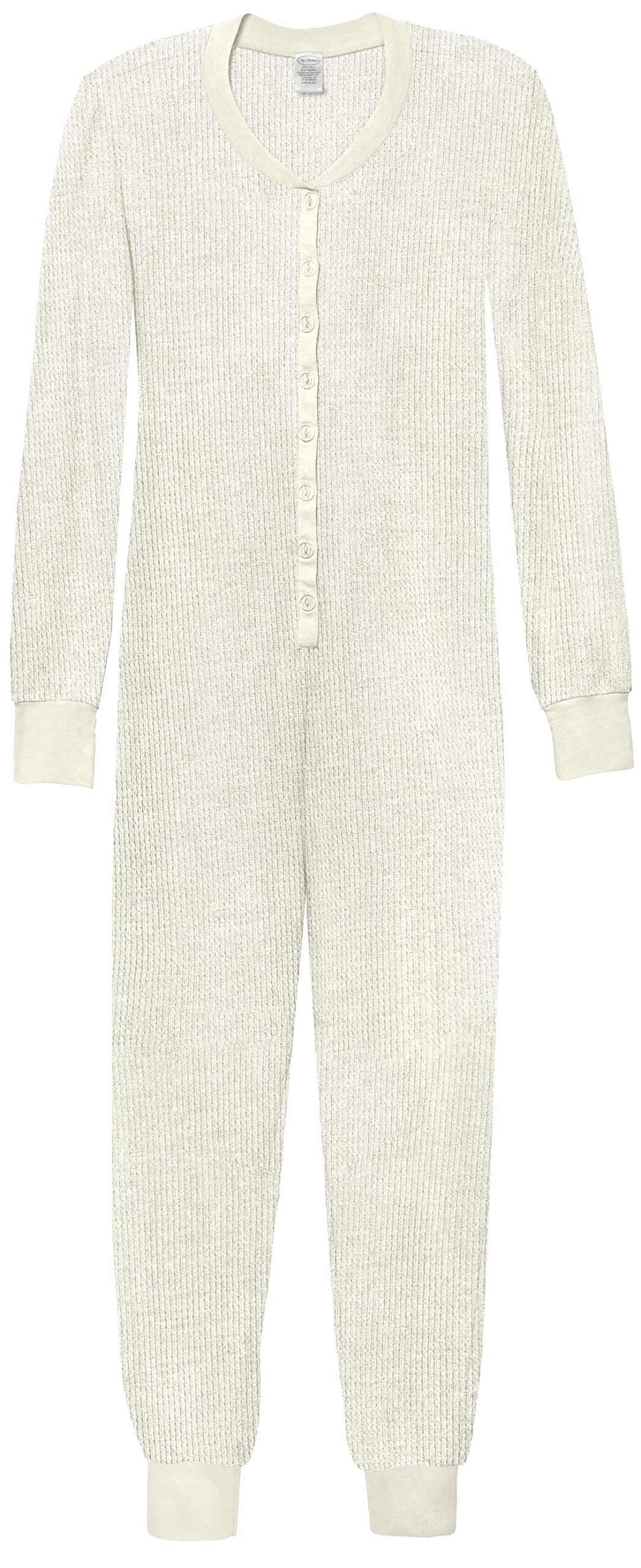 City Threads Women's Union Suit Thermal Underwear - Long John Pajamas Made in USA | Warm Winter Base Layer for Cold Weather & Outdoor Activities