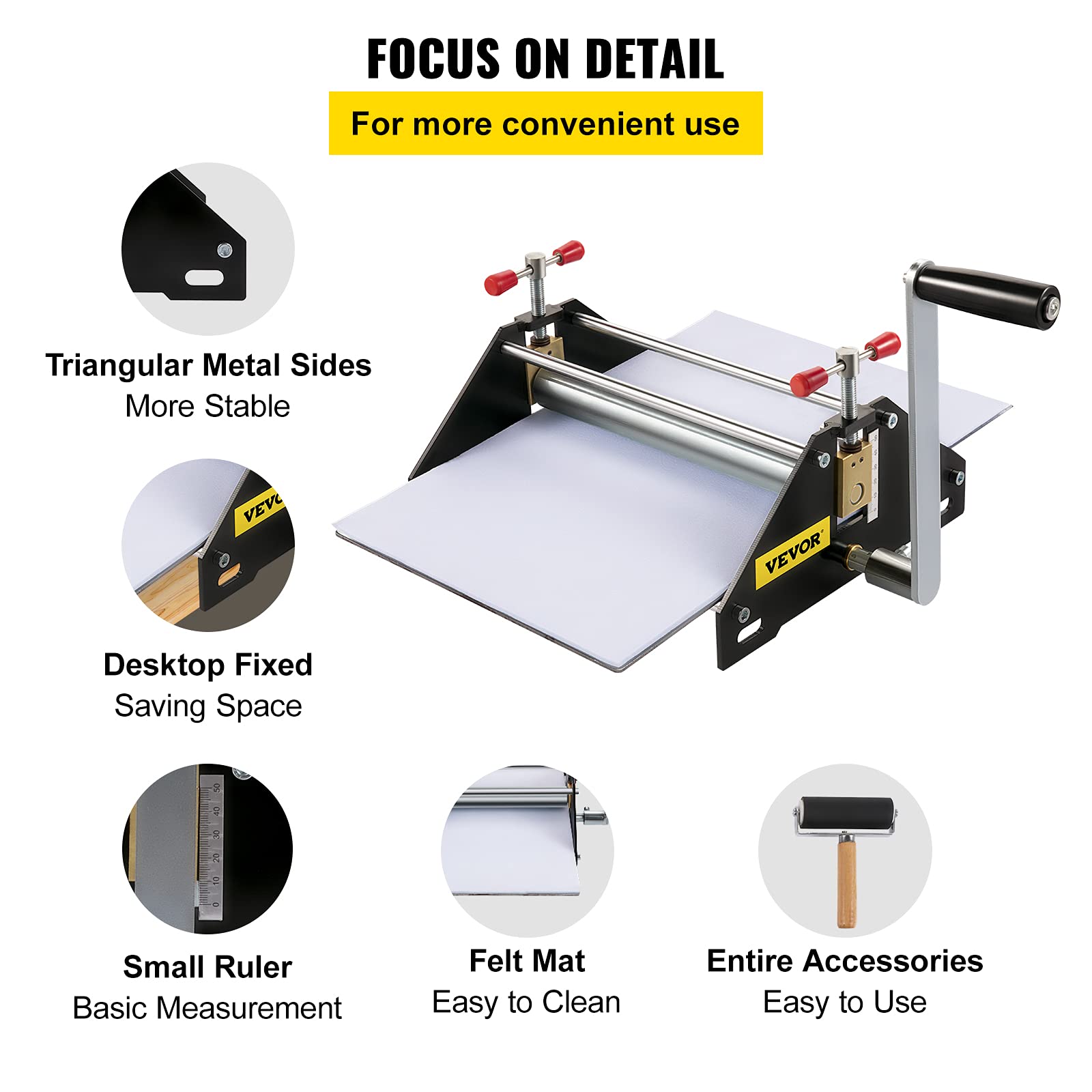 VEVOR Professional Etching Press Machine - 11