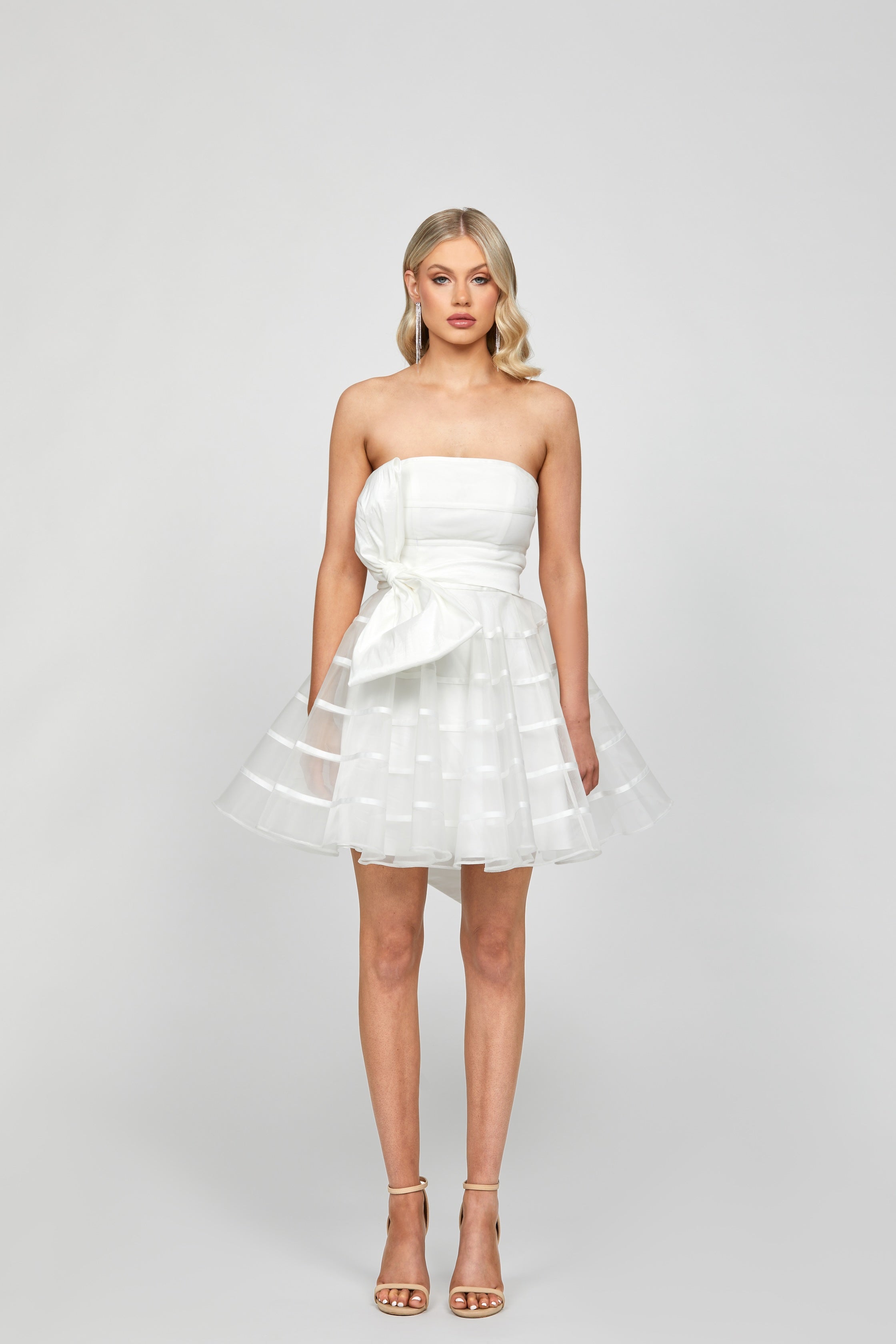 Hally Strapless Mini Dress - Sexy Bodycon Club Dress for Women, Perfect for Night Out, Party, and Date Night | Trendy & Comfortable Outfit