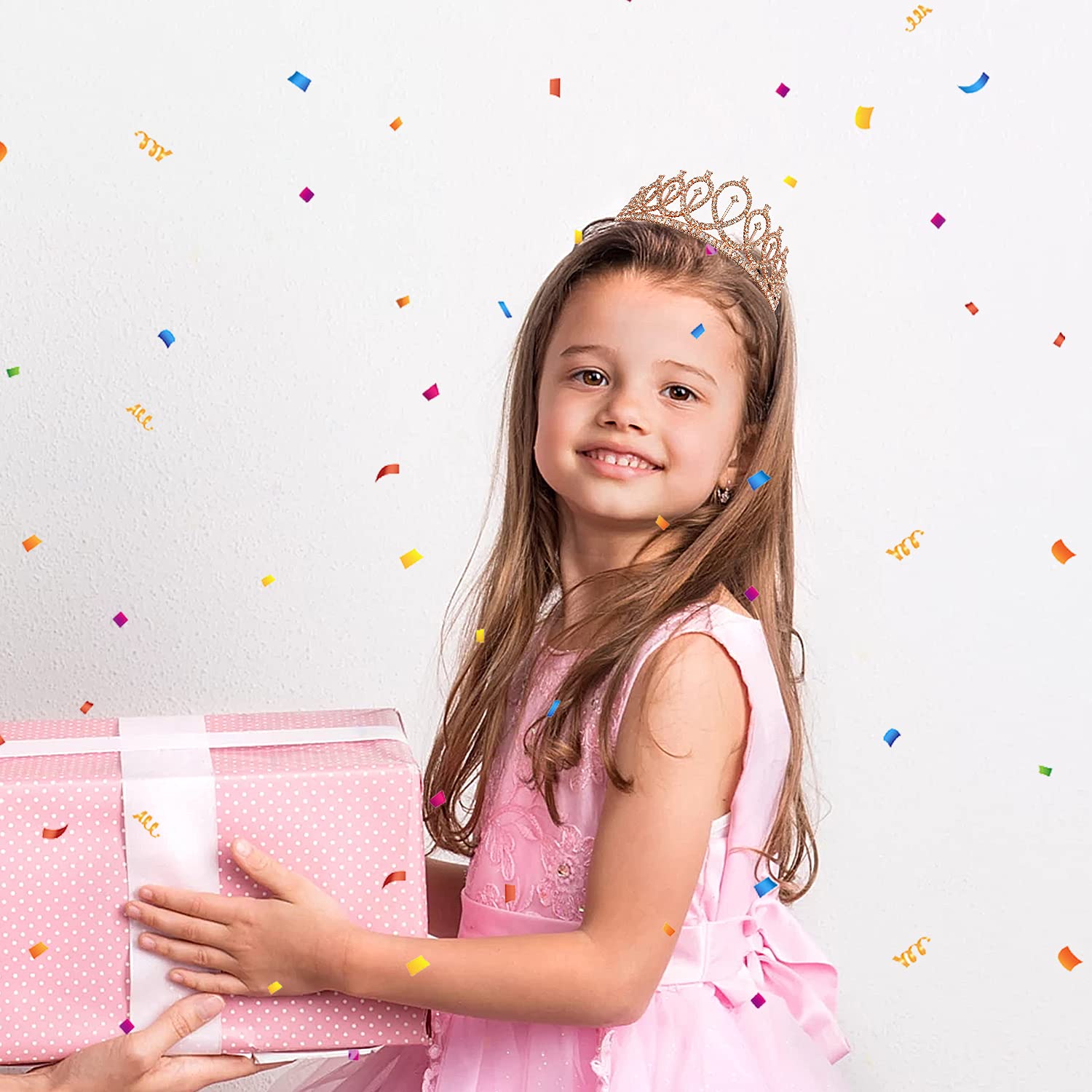 Elegant Birthday Crowns & Tiaras for Women - Glittering Birthday Sash for Parties, Bachelorette & Special Occasions | Perfect for Birthday Celebrations, Bridal Showers & Girls' Night Out