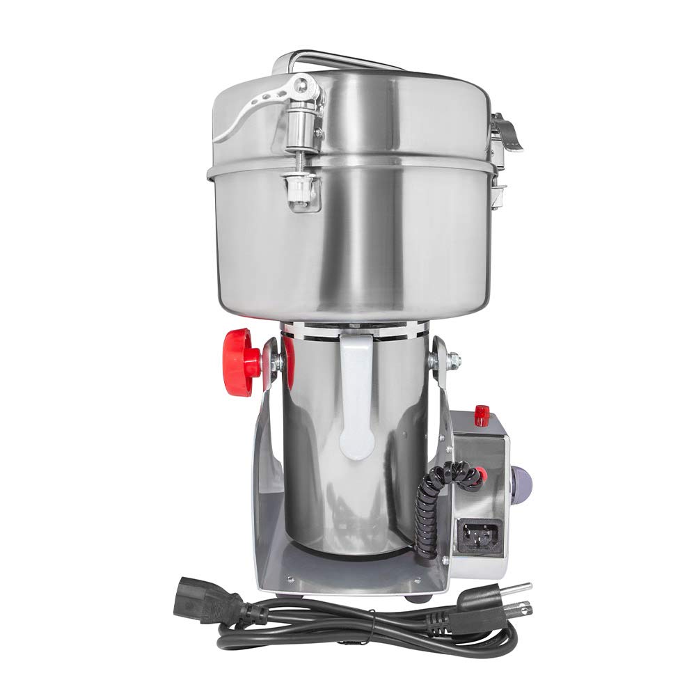 ALDKitchen Electric Grain Mill - Swing Type Grinding Machine for Flour, Spices & Coffee - 2500g Large Capacity - Perfect for Home Baking, Camping & Emergency Food Prep