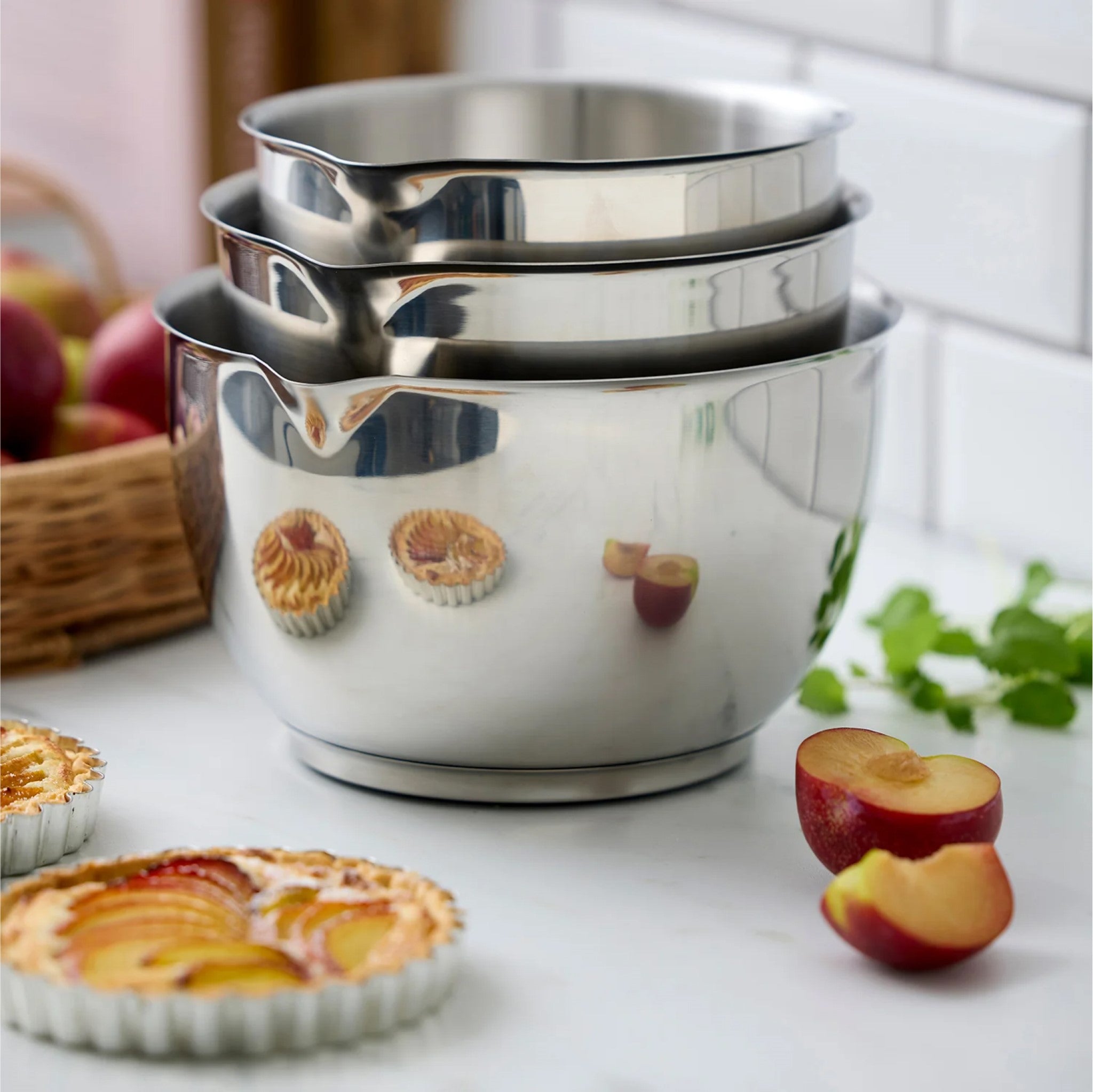 ROSTI Margrethe 1.5L Stainless Steel Mixing Bowl - Perfect for Baking, Cooking, Meal Prep & Serving Dishes
