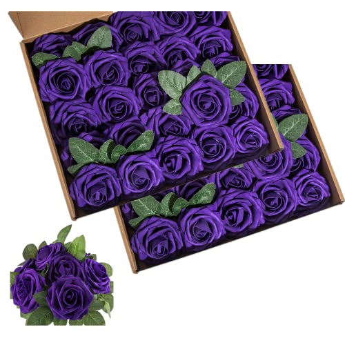 50pcs Purple