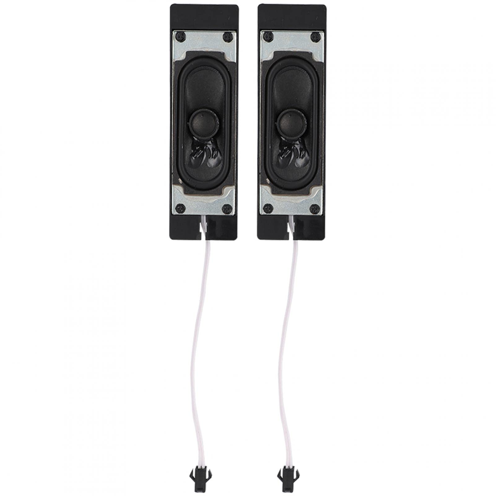 High-Quality TV Loudspeaker with Red & White Wires - Matte Surface Design for Enhanced Bass - Perfect for Home Theater, Advertising Players & Entertainment Systems
