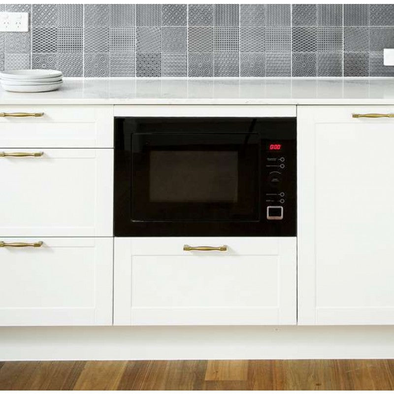 InAlto 25L Built-In Wall Microwave Oven with Convection - MC25BF - Perfect for Kitchen Remodeling & Space Saving Solutions