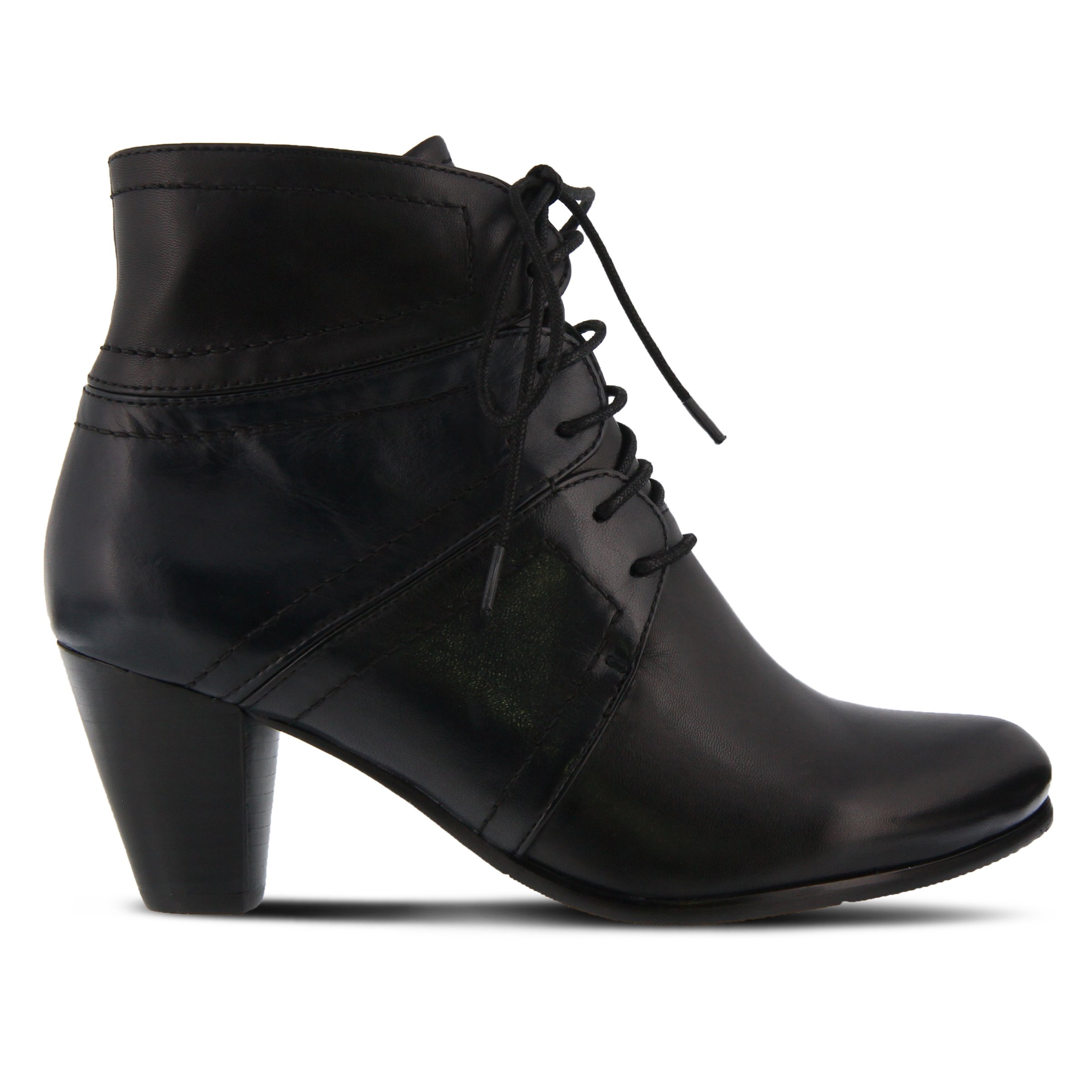 Spring Step Women's Hilde Leather Bootie - Comfortable Ankle Boots for Fall & Winter, Fashion Casual & Work Shoes for Women