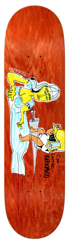 Krooked Cernicky Latter Skateboard Deck (8.38