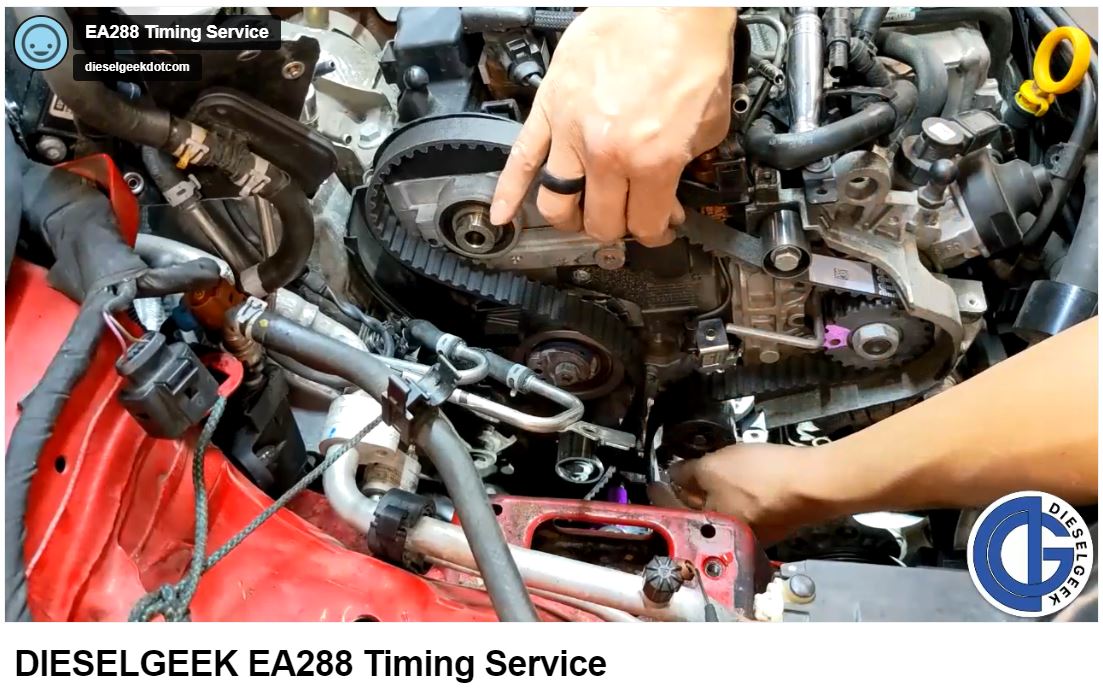 2015-2016 VW TDI Golf Jetta Beetle Passat & Audi A3 (EA288) Timing Belt Service Instructional Video - DIY Repair Guide for Diesel Engine Maintenance