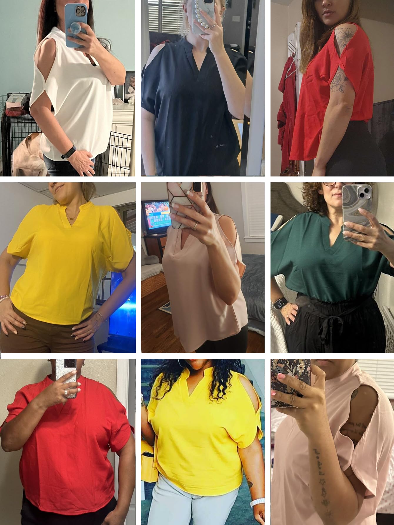 Women's Dressy Casual Tops & Blouses - Stylish Summer Shirts for Business & Everyday Wear | Office, Party, Date Night Outfits