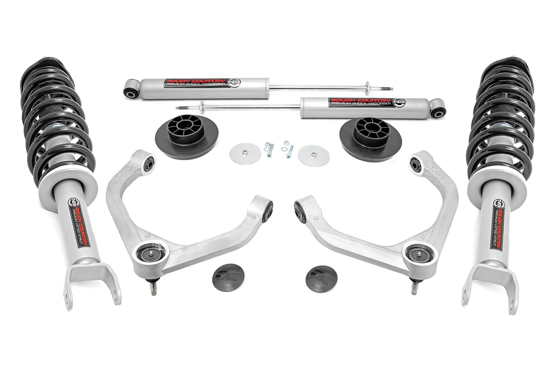 3.5 Inch Lift Kit for Ram 1500 2WD/4WD (2019-2025) | Heavy Duty N3 Struts | Part #31431 | Off-Road Suspension Upgrade for Truck & Overlanding